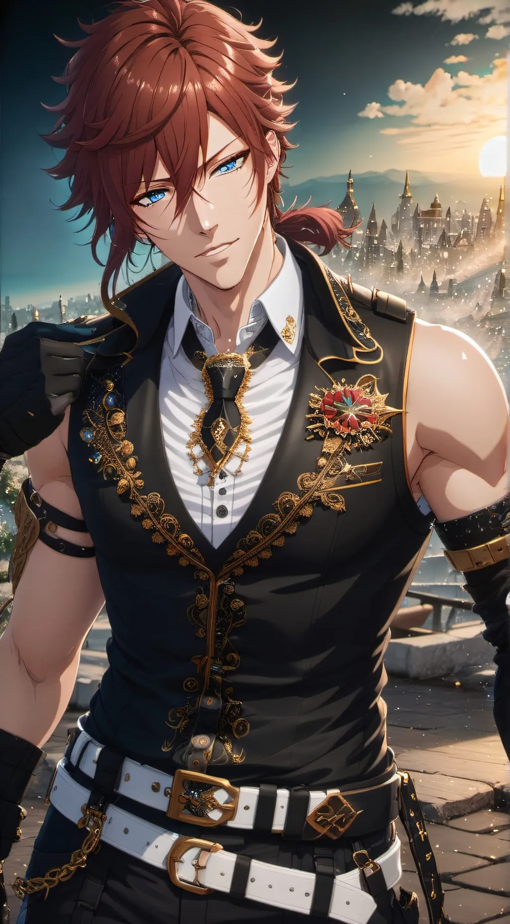 ai character: Khol Todoroki background