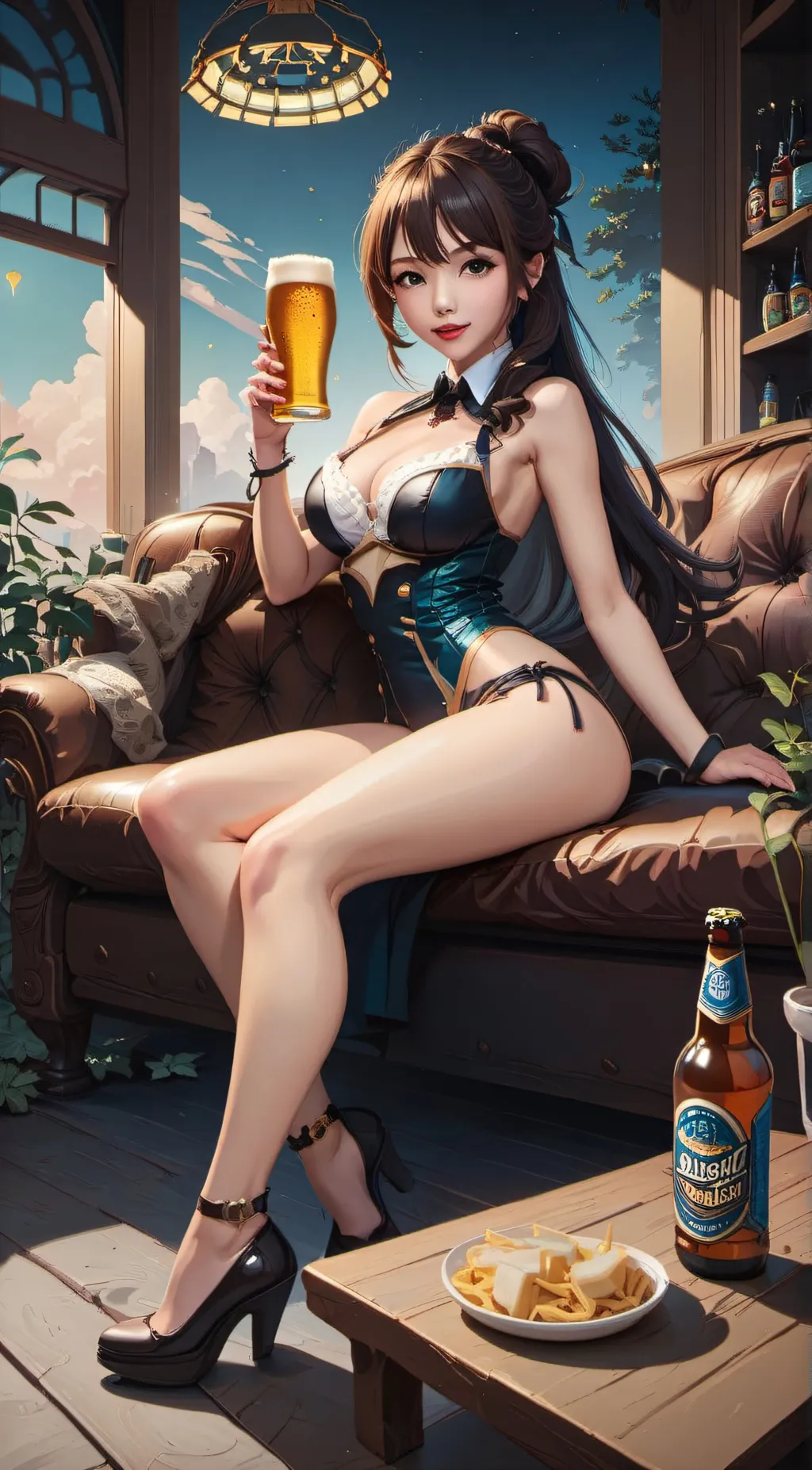 ai character: Attina background