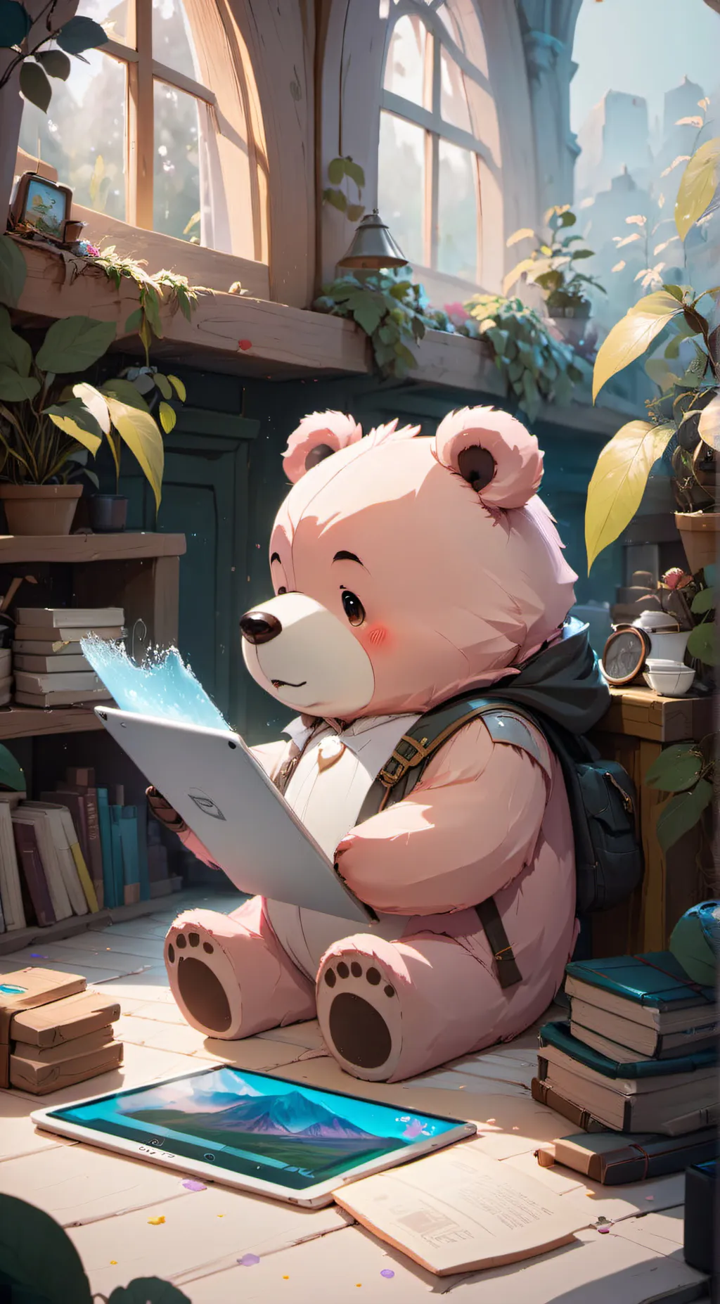 ai character: Tendermoon background