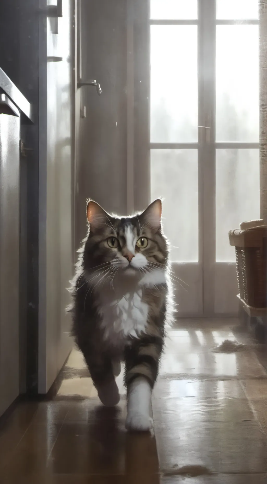 ai character: Sunny background