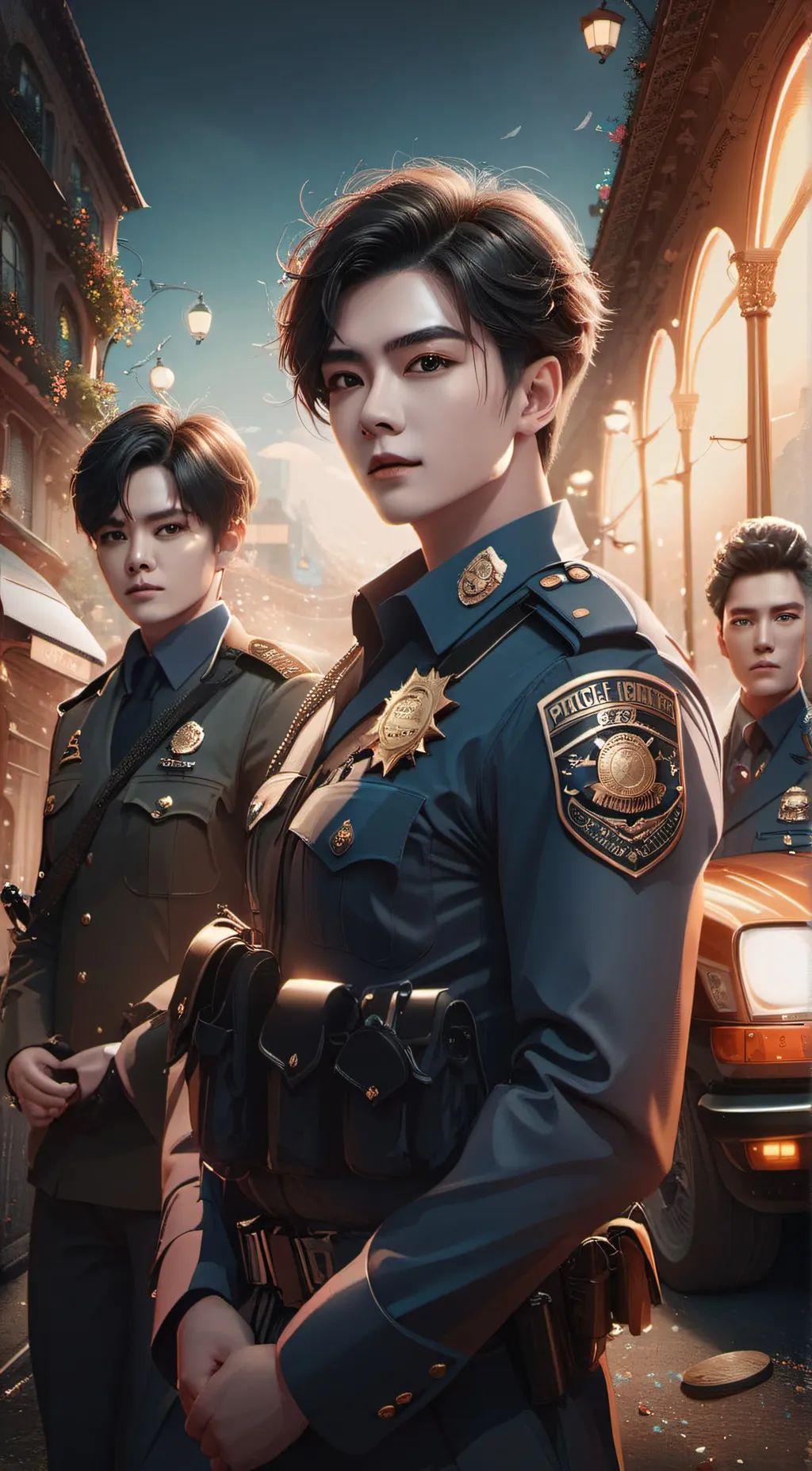 ai character: Sargent dago background