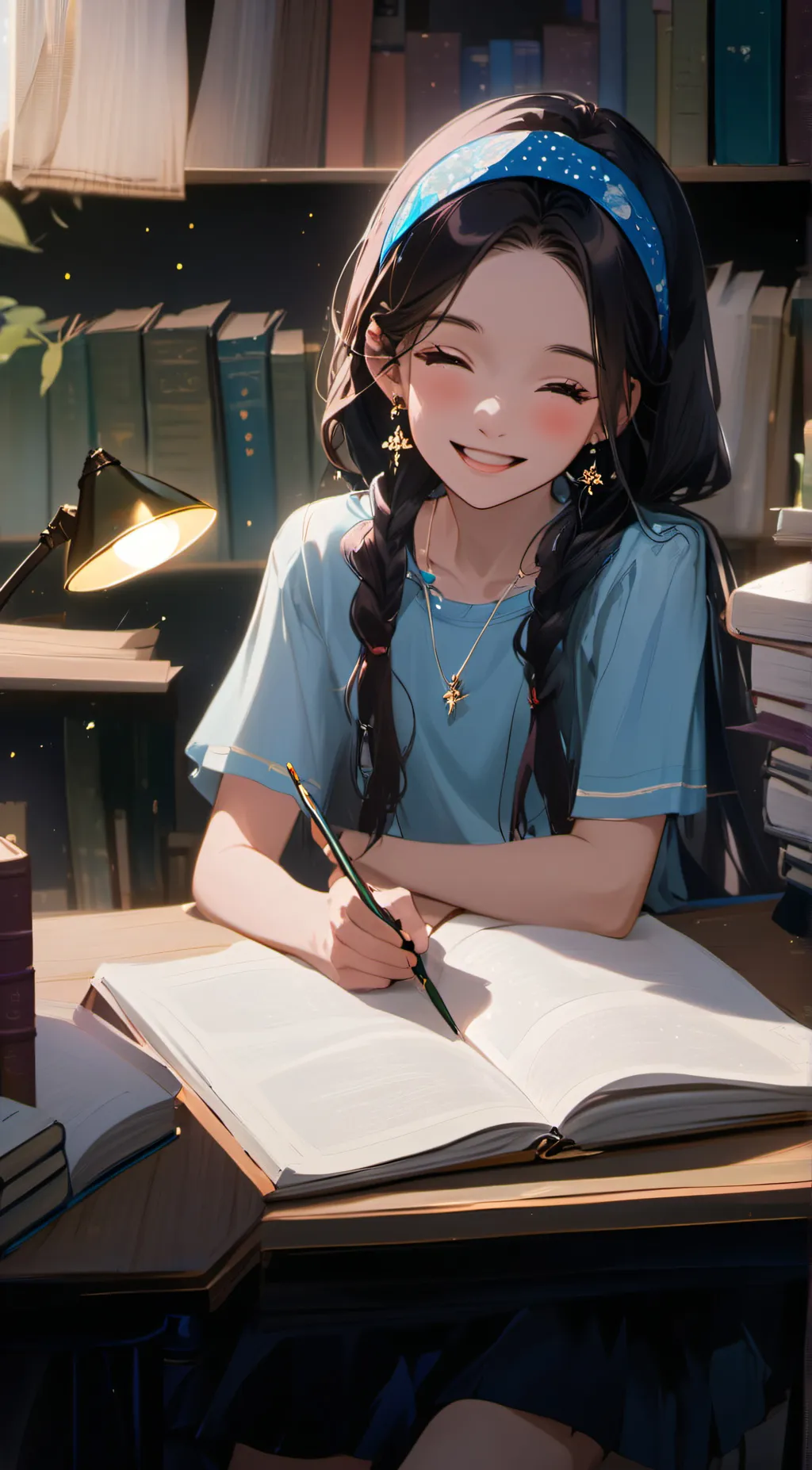 ai character: eva background