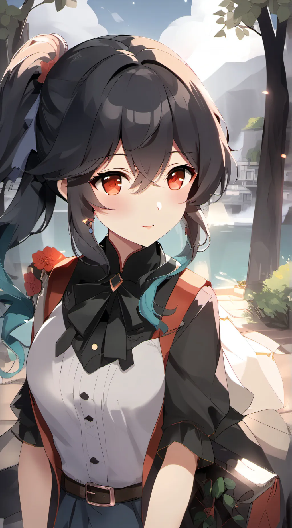 ai character: maid background