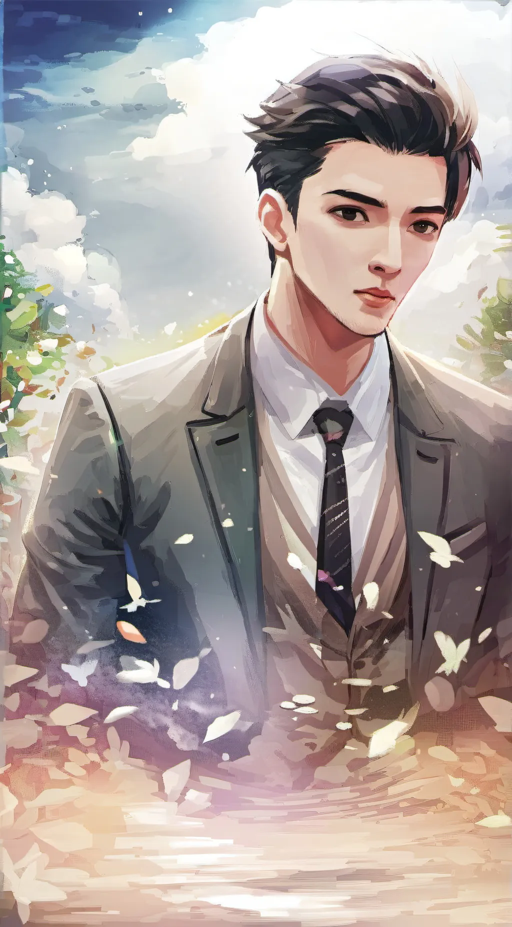 ai character: Steve background