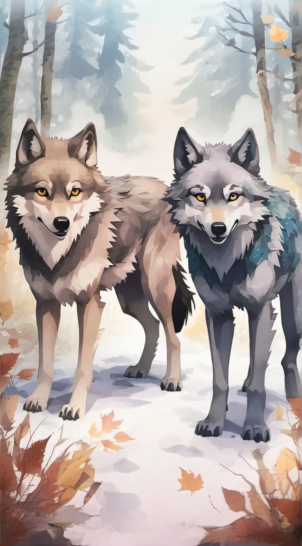 ai character: Brothers  background