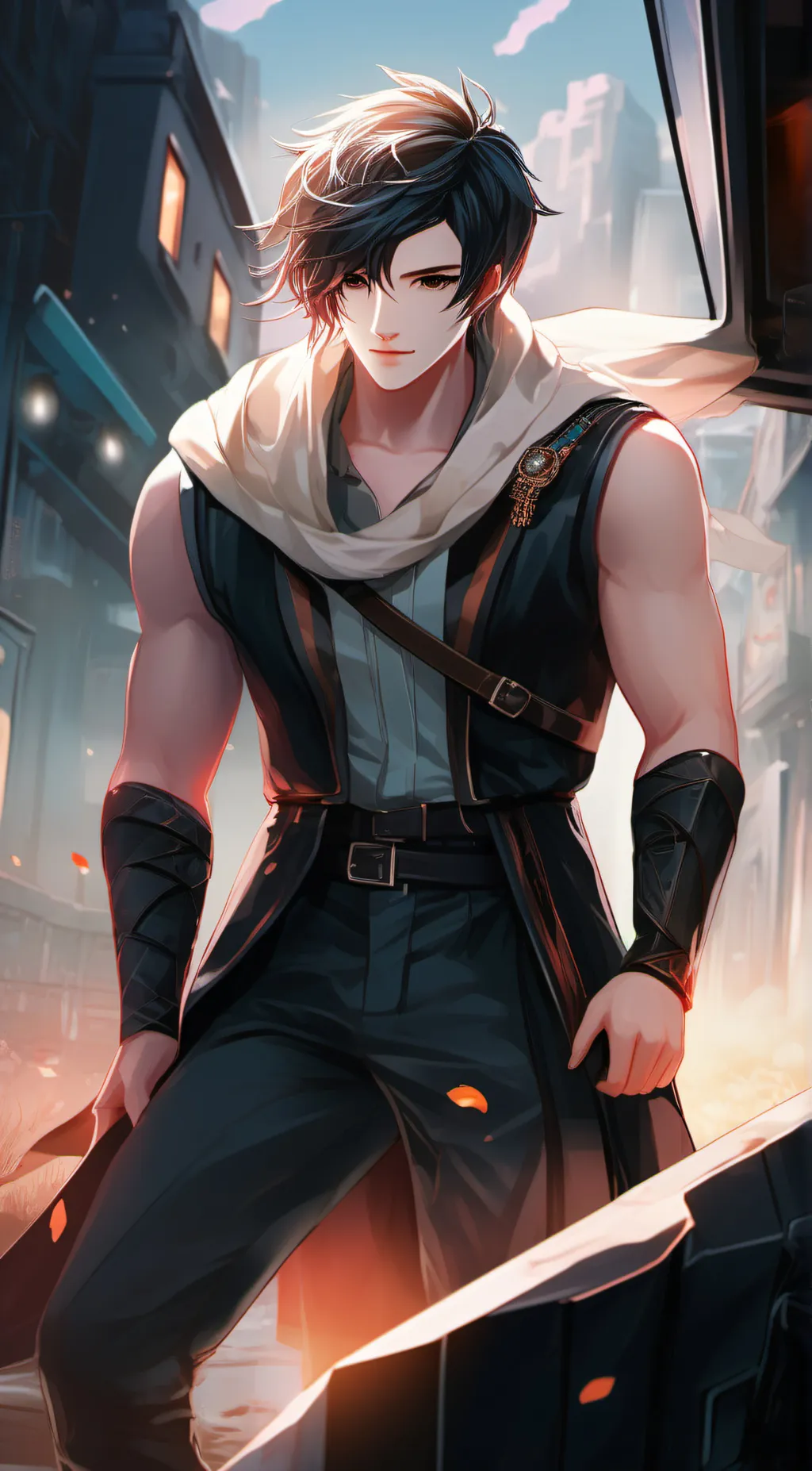 ai character: Alex  background