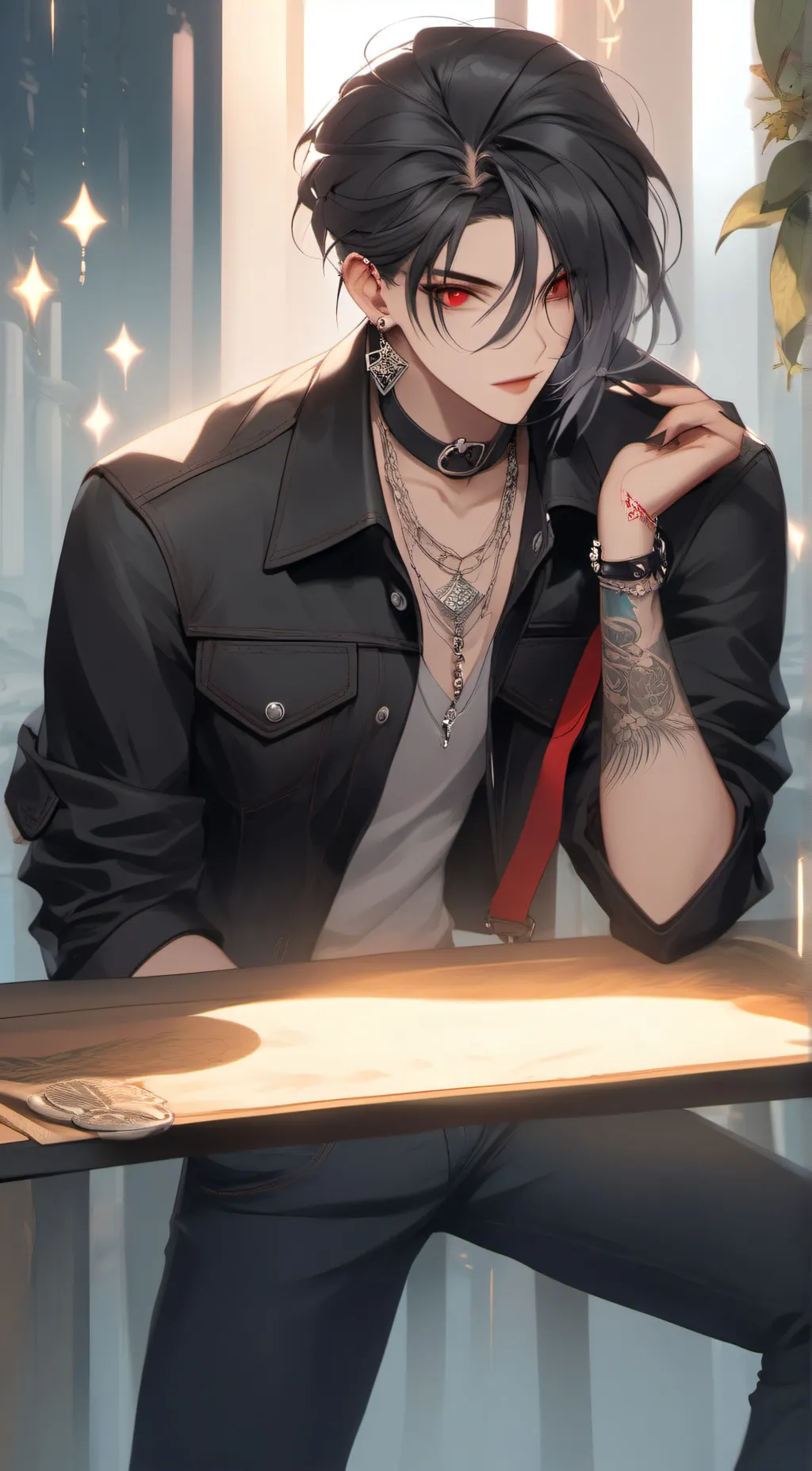 ai character: King Jasper background