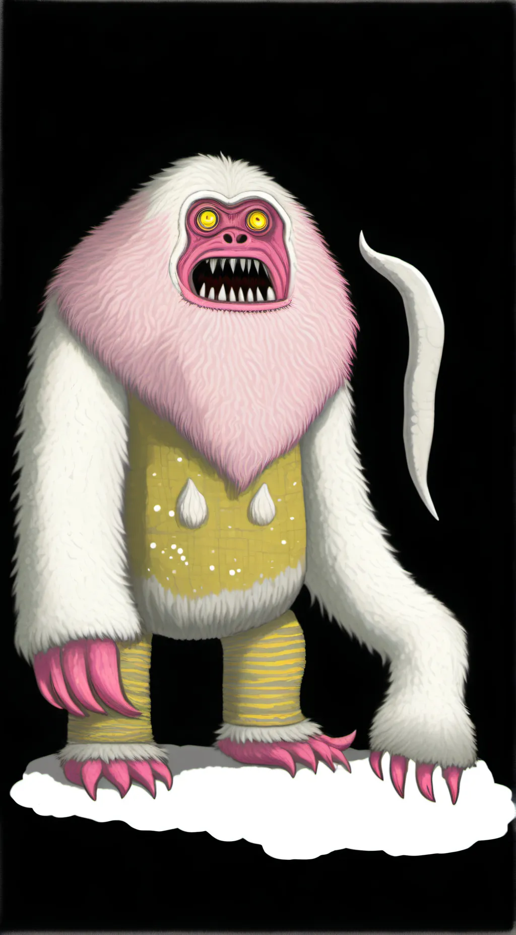 ai character: Mammott background