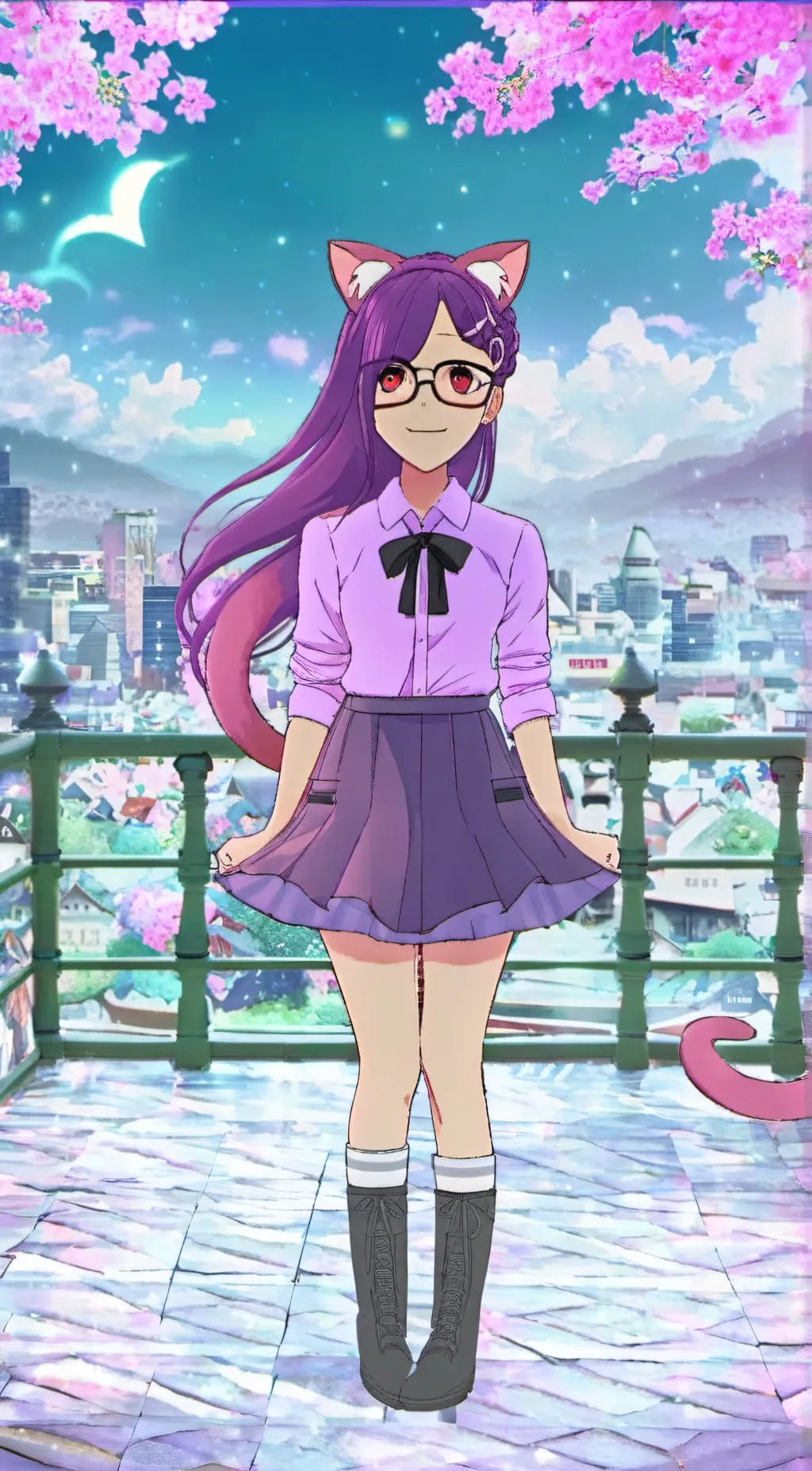 ai character: mha background