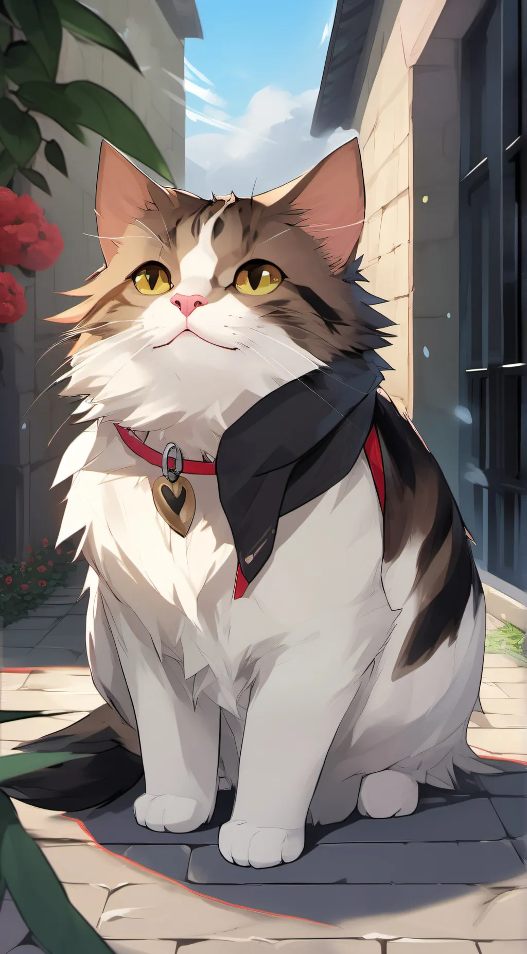 ai character: Luka  background