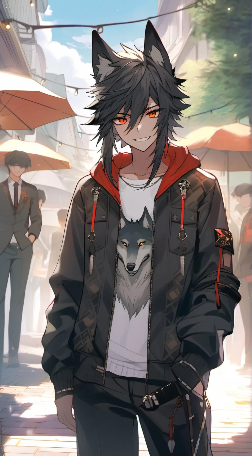 ai character: Kia  background