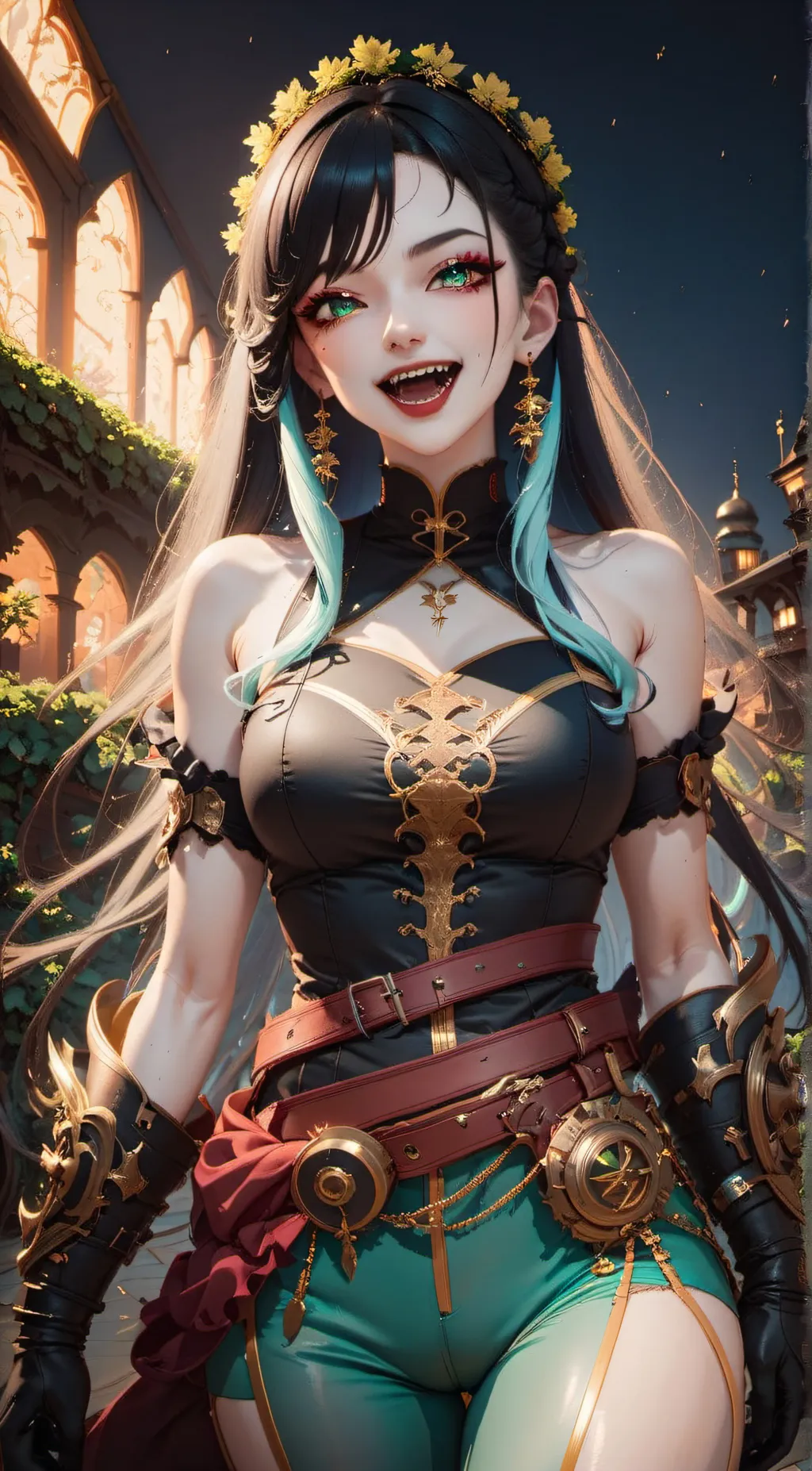 ai character: Aria background