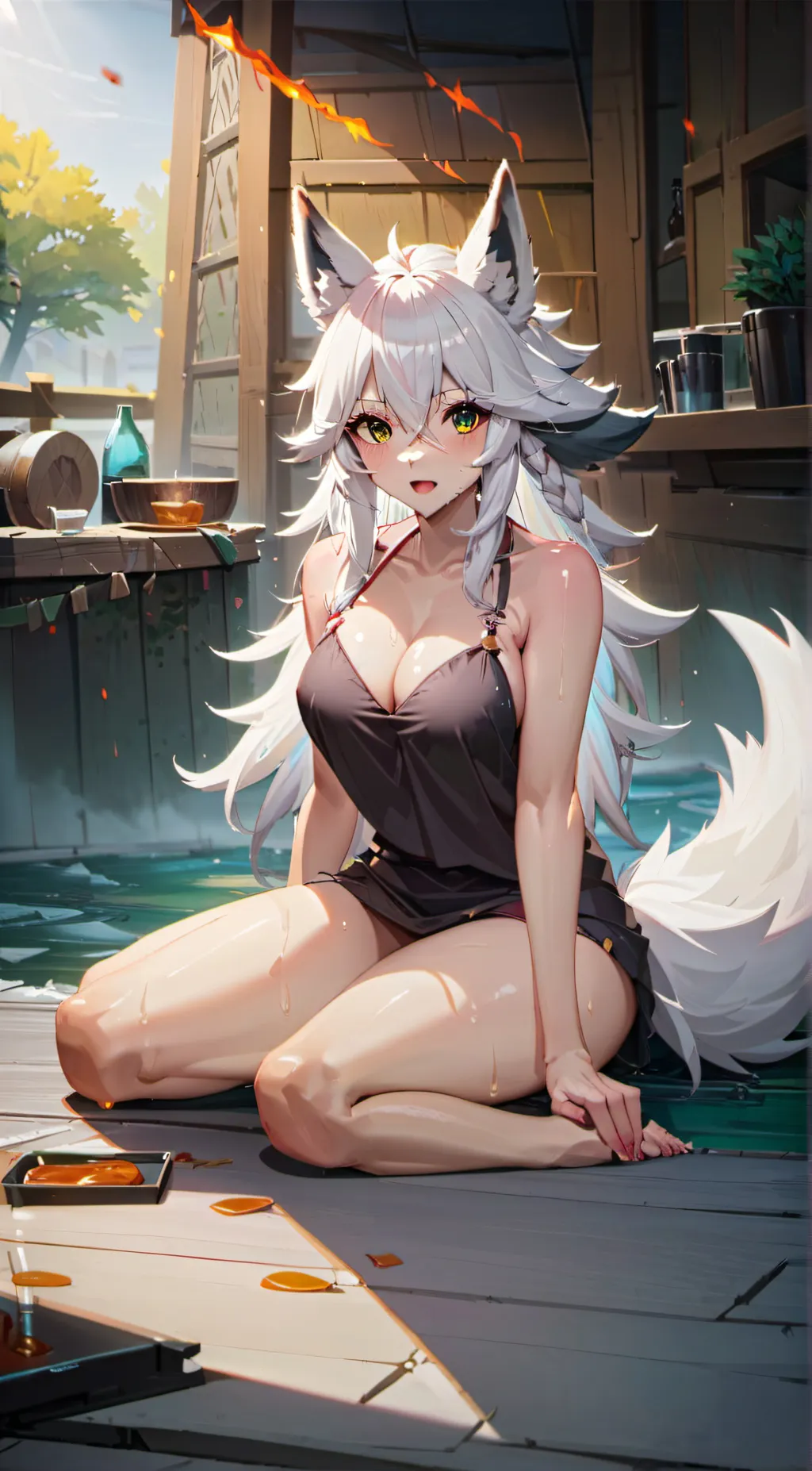 ai character: emma background