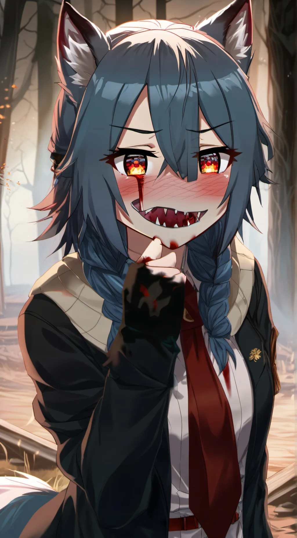 ai character: hope background