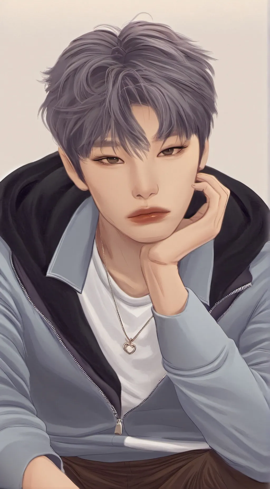 ai character: Chris Johnson  background