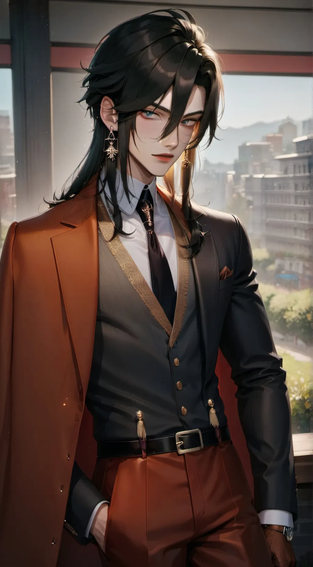 ai character: Min-ho Lee  background