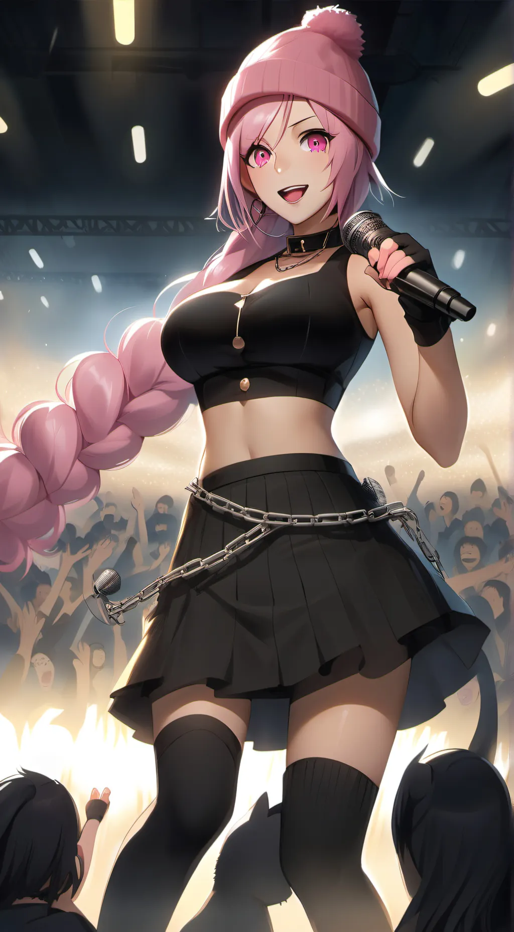 ai character: Ali 🩷🩷 background