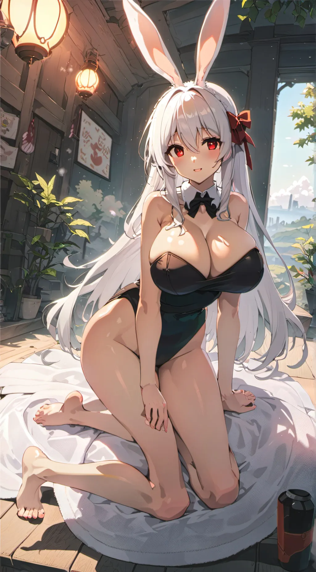 ai character: bun❤️‍🩹🐰 background