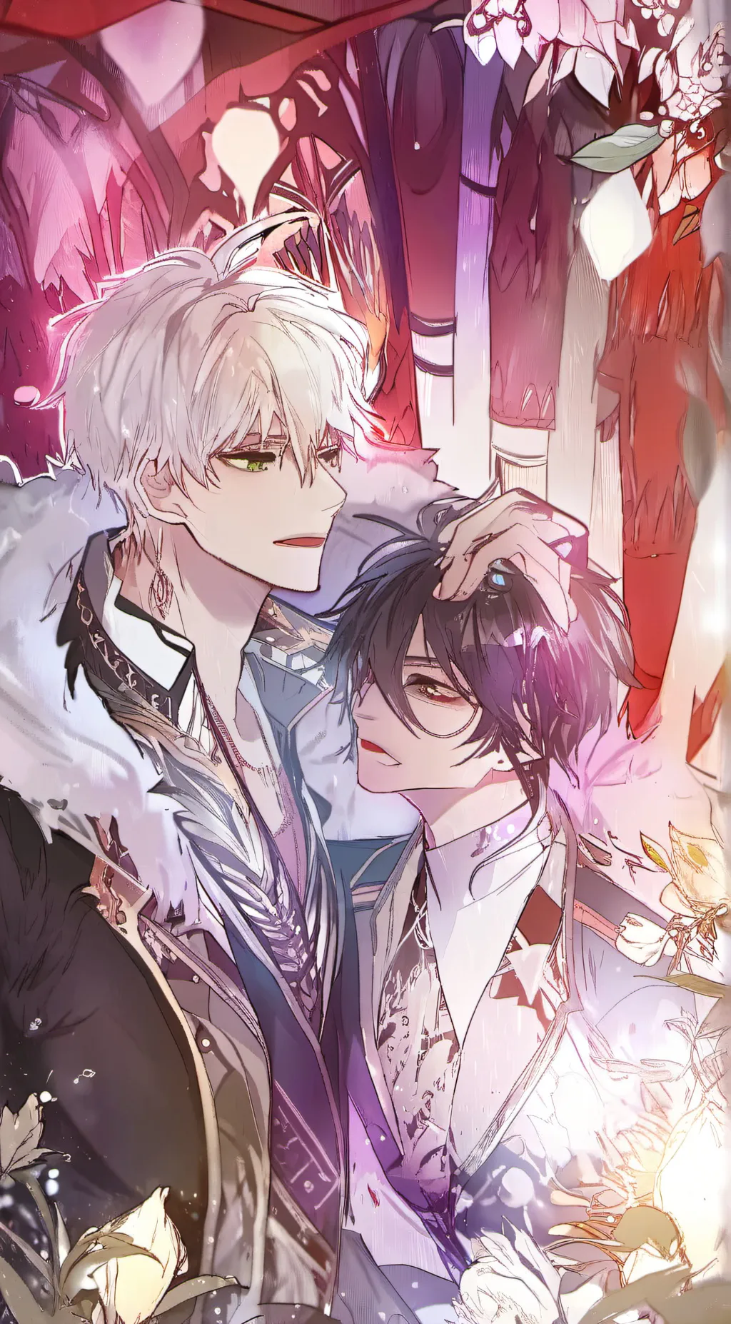 ai character: Dirty crown background