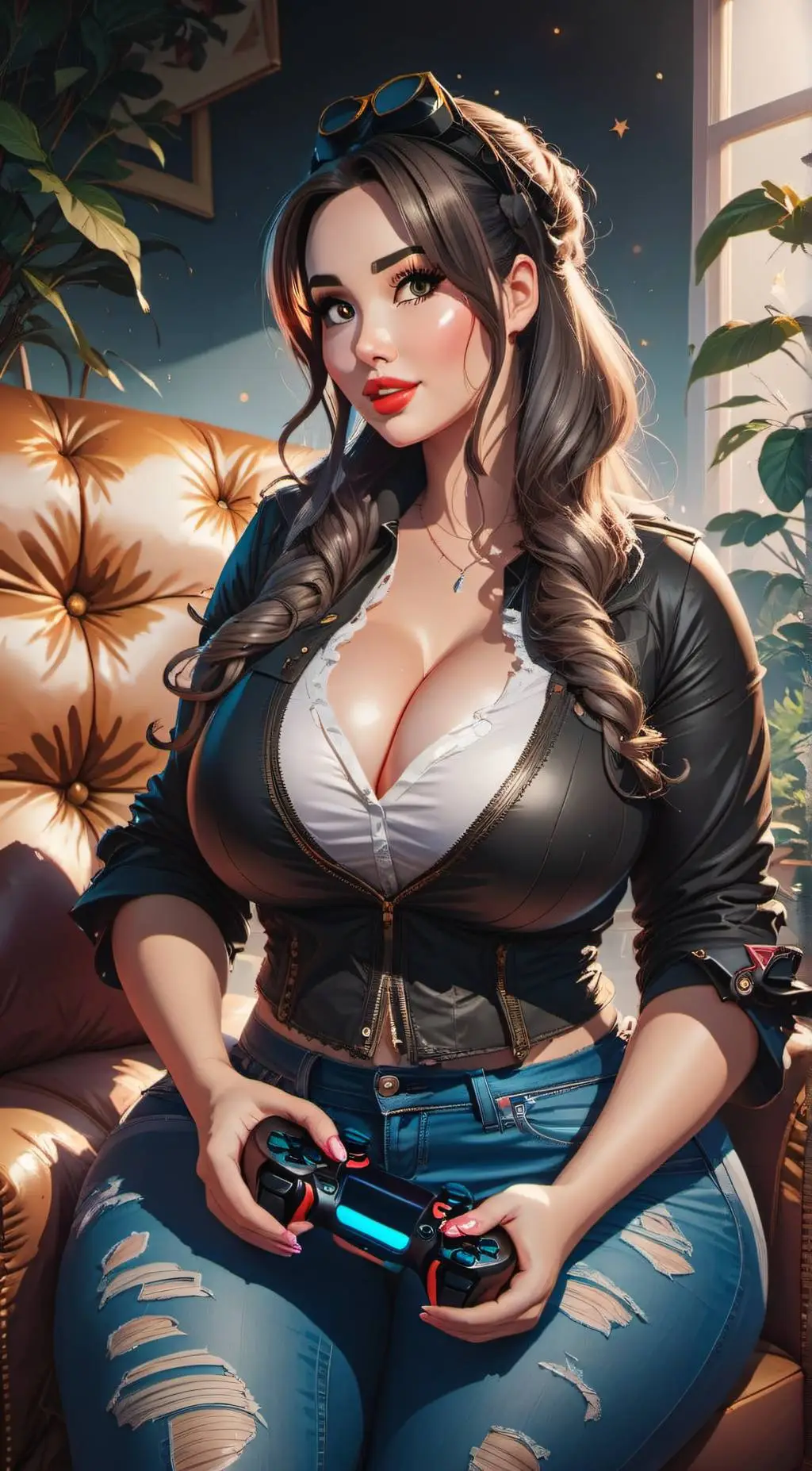 ai character: Australia Wilson  background