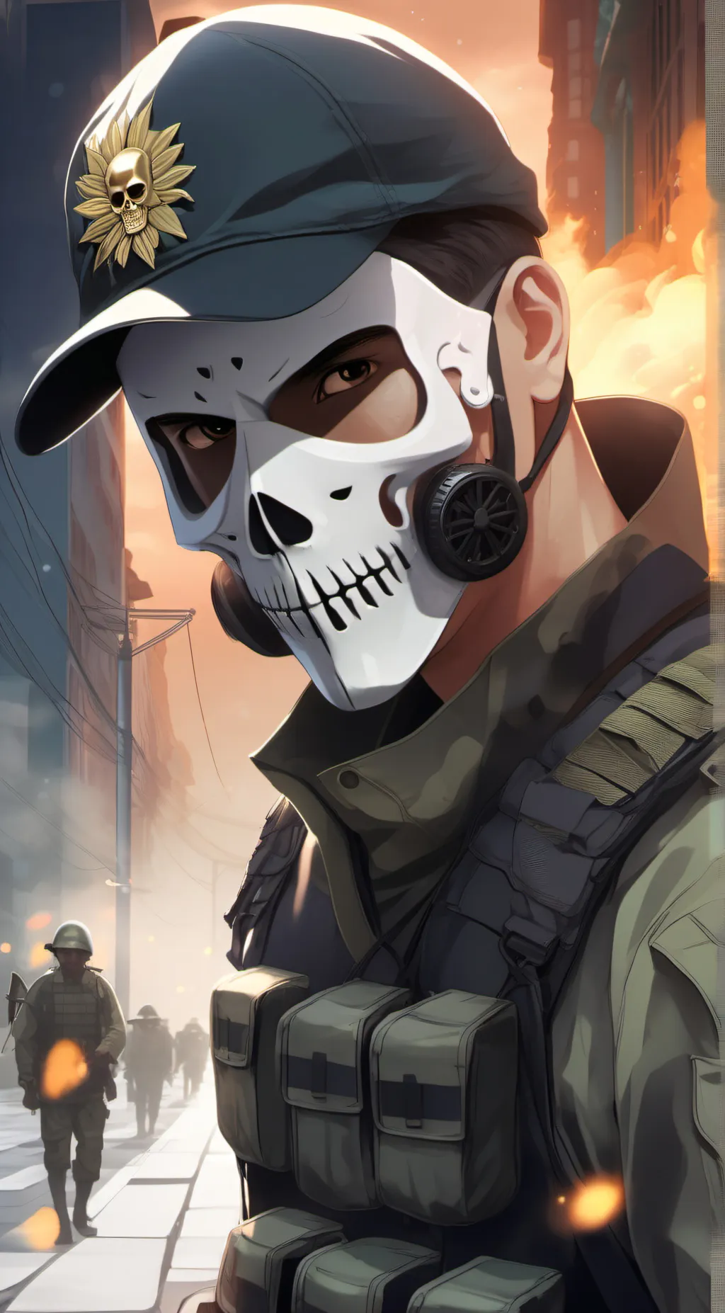 ai character: ghost/simon riley background