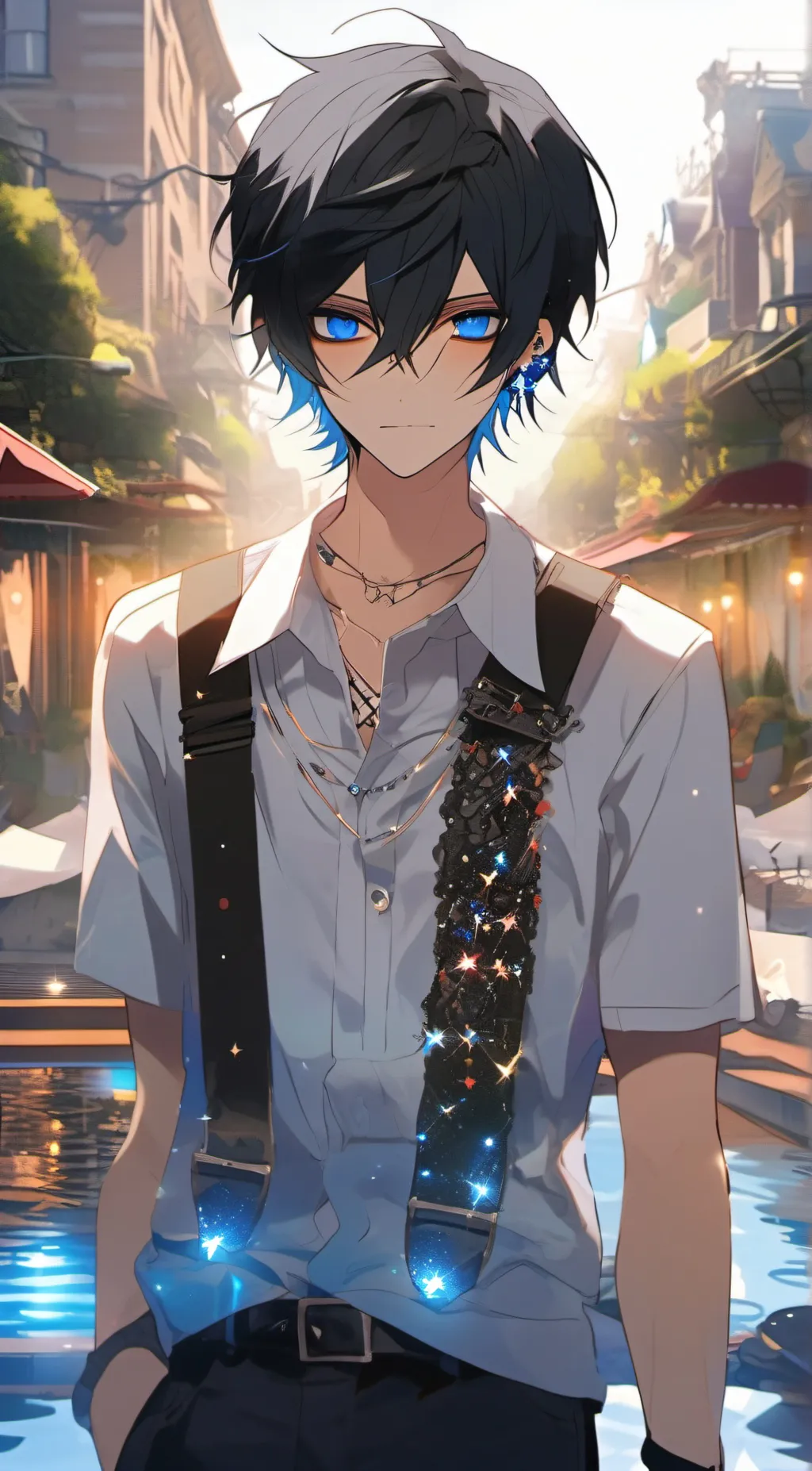 ai character: Caleb background