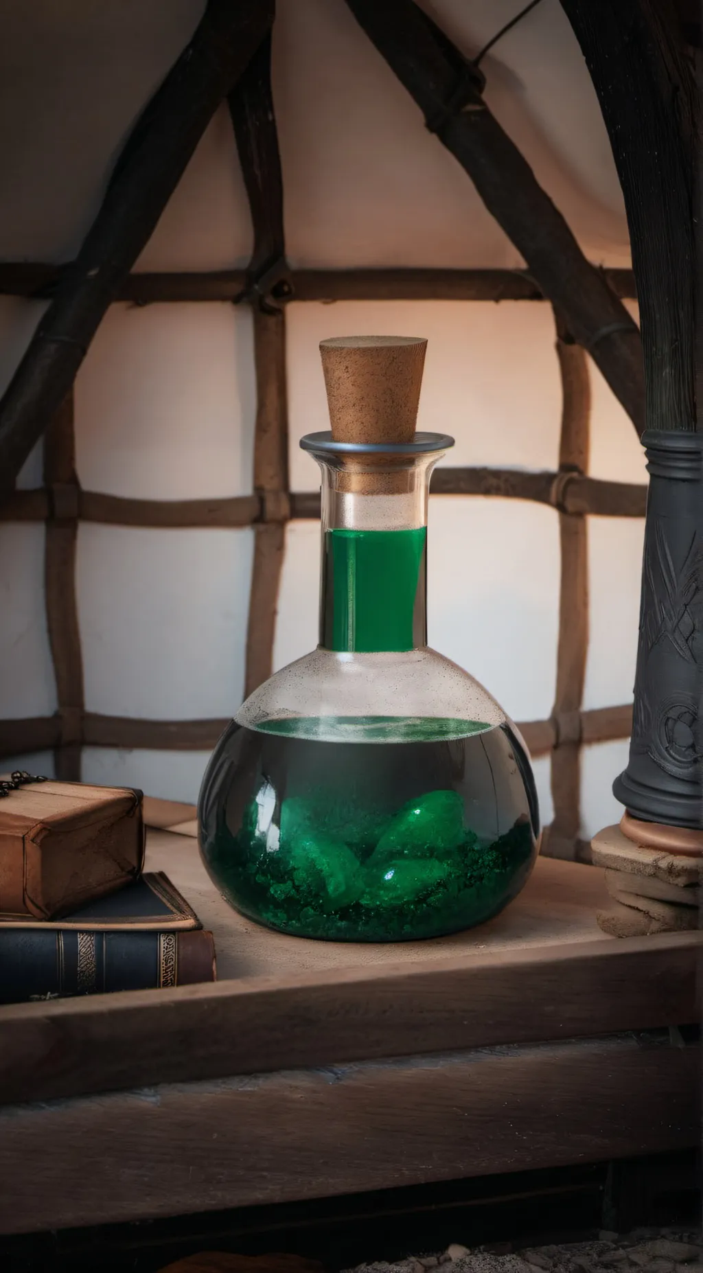 ai character: Bathroom Poition background