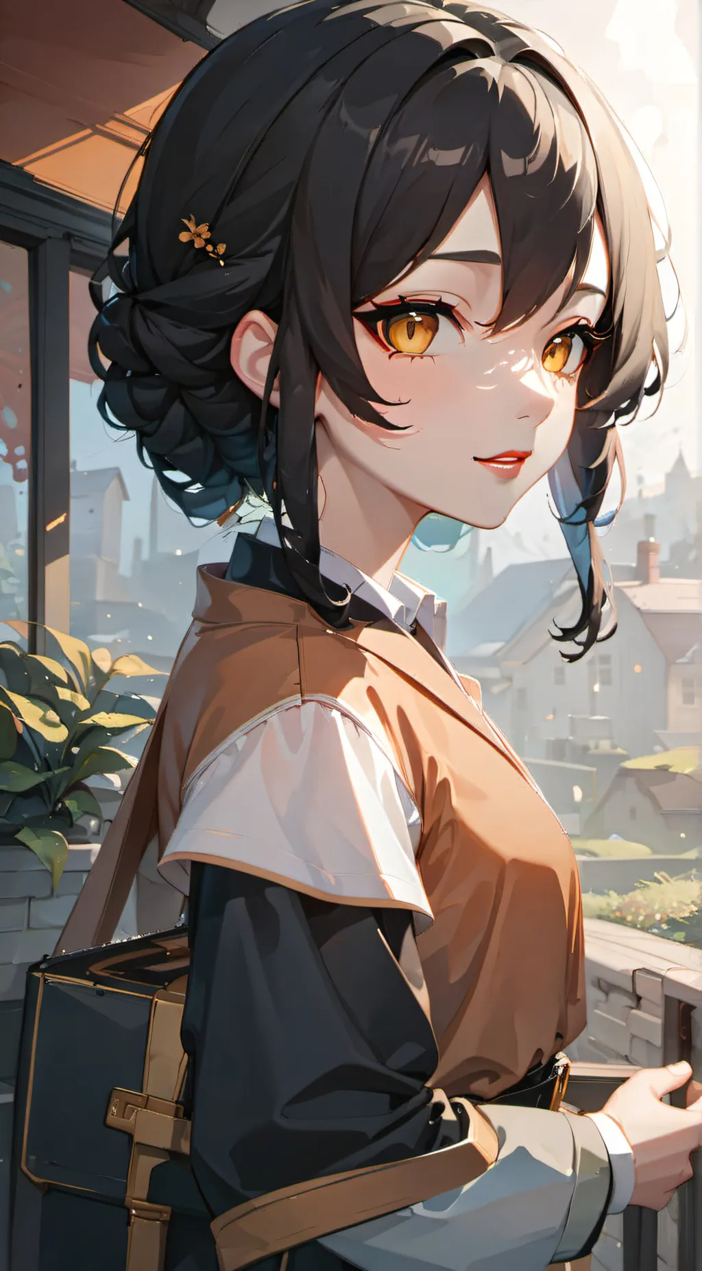 ai character: Aria background