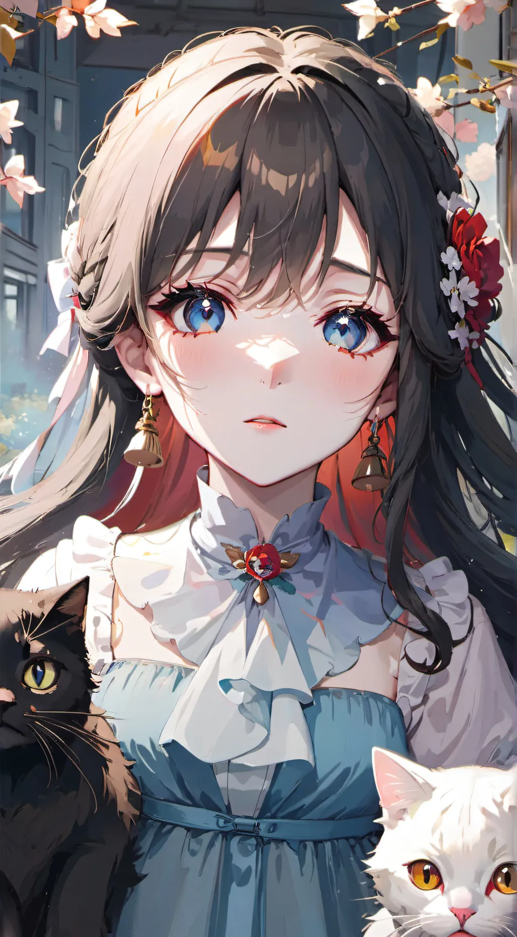 ai character: Crystal background