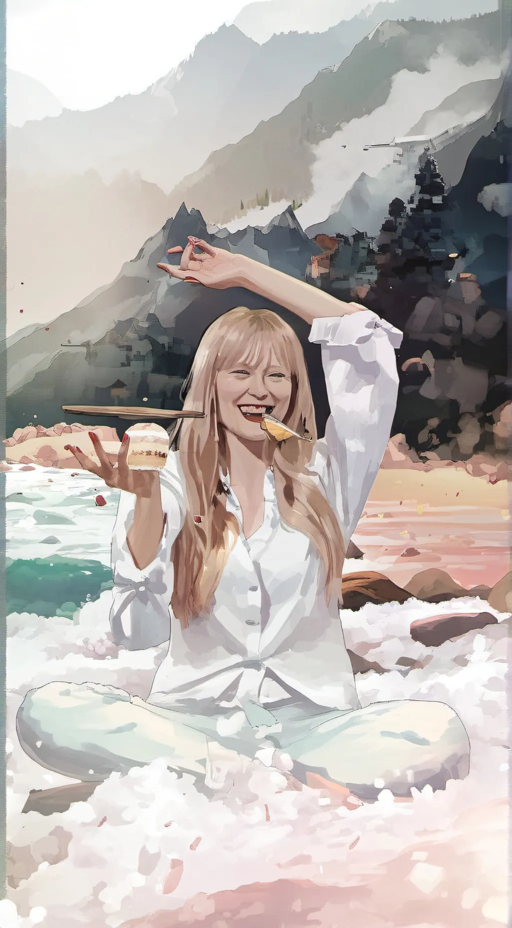 ai character: Elle Lanus background