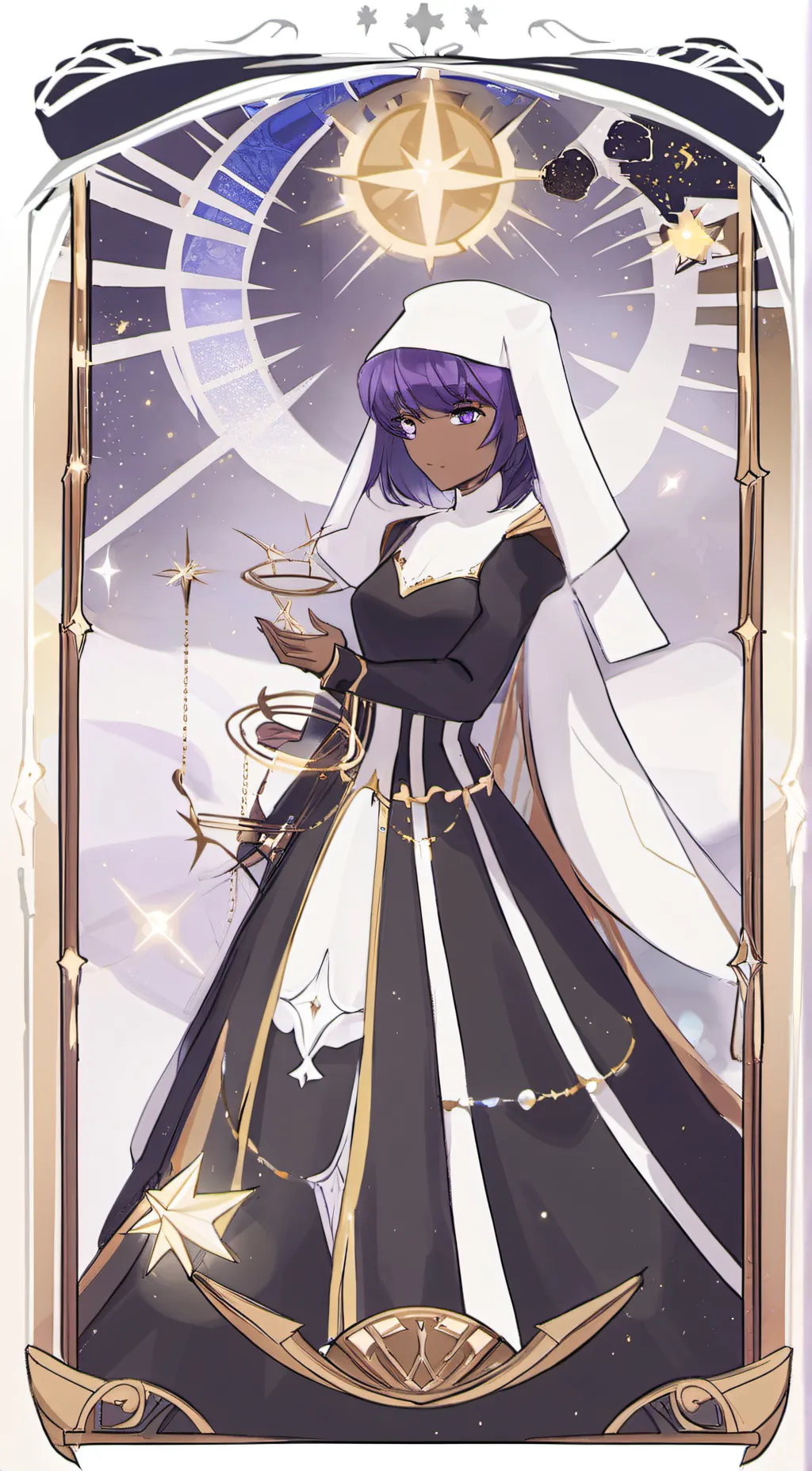 ai character: Pastry cookie background