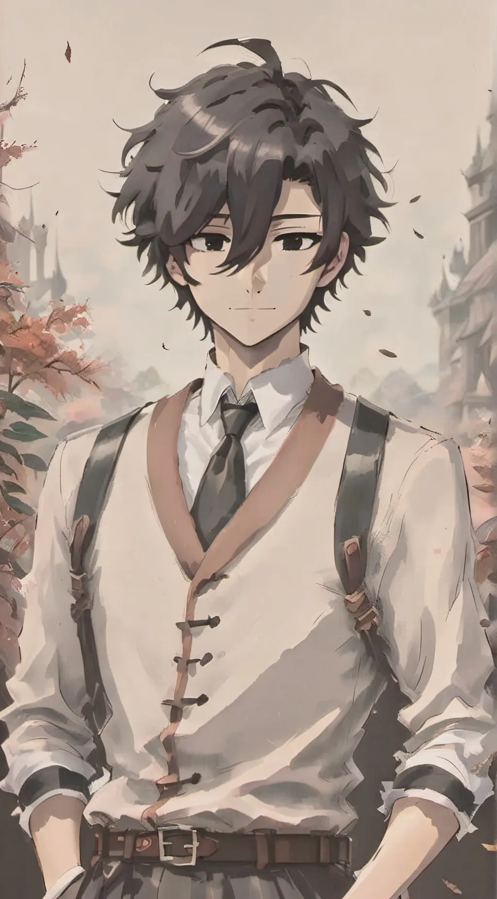 ai character: Daniel  background