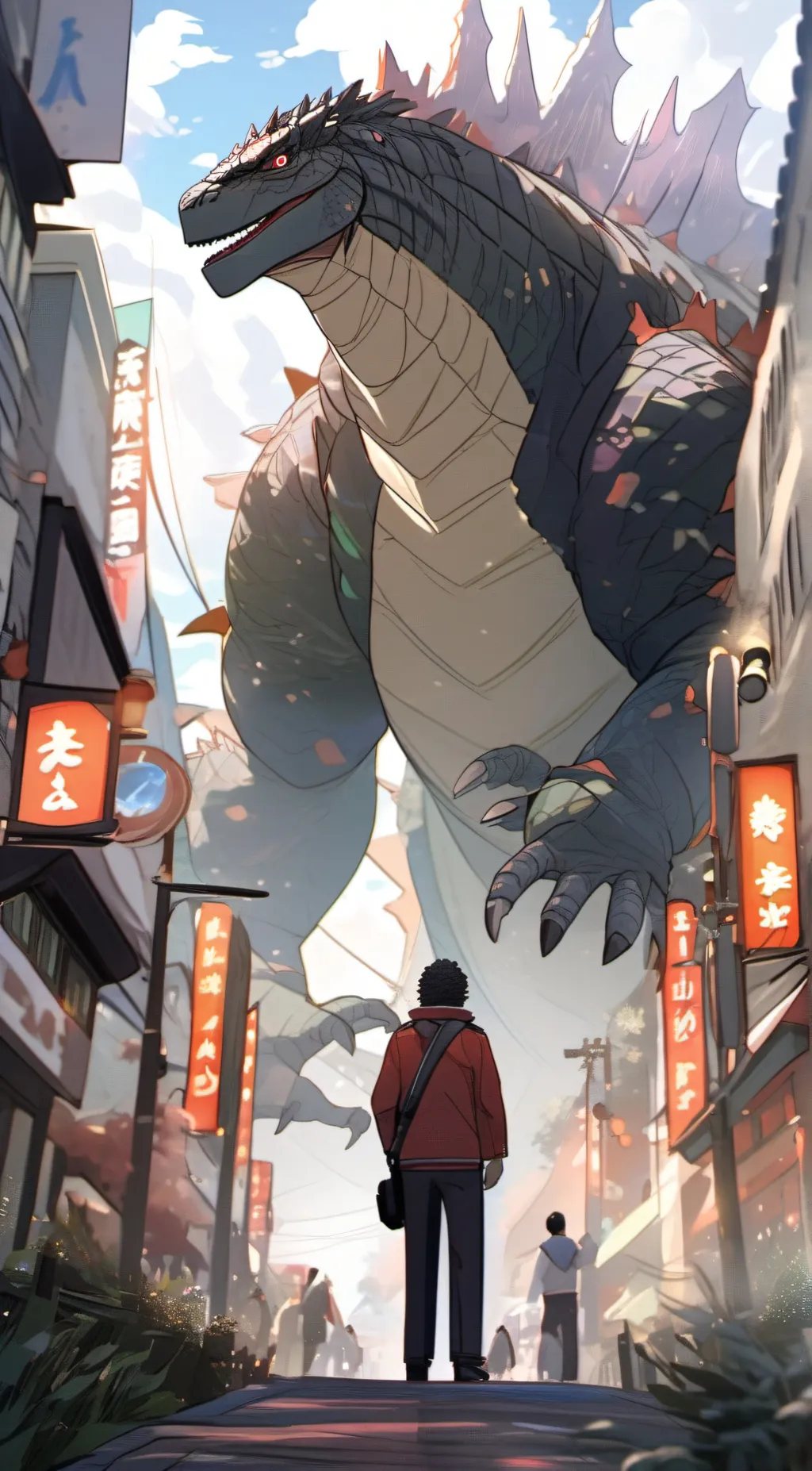 Talkie AI - Chat with godzilla