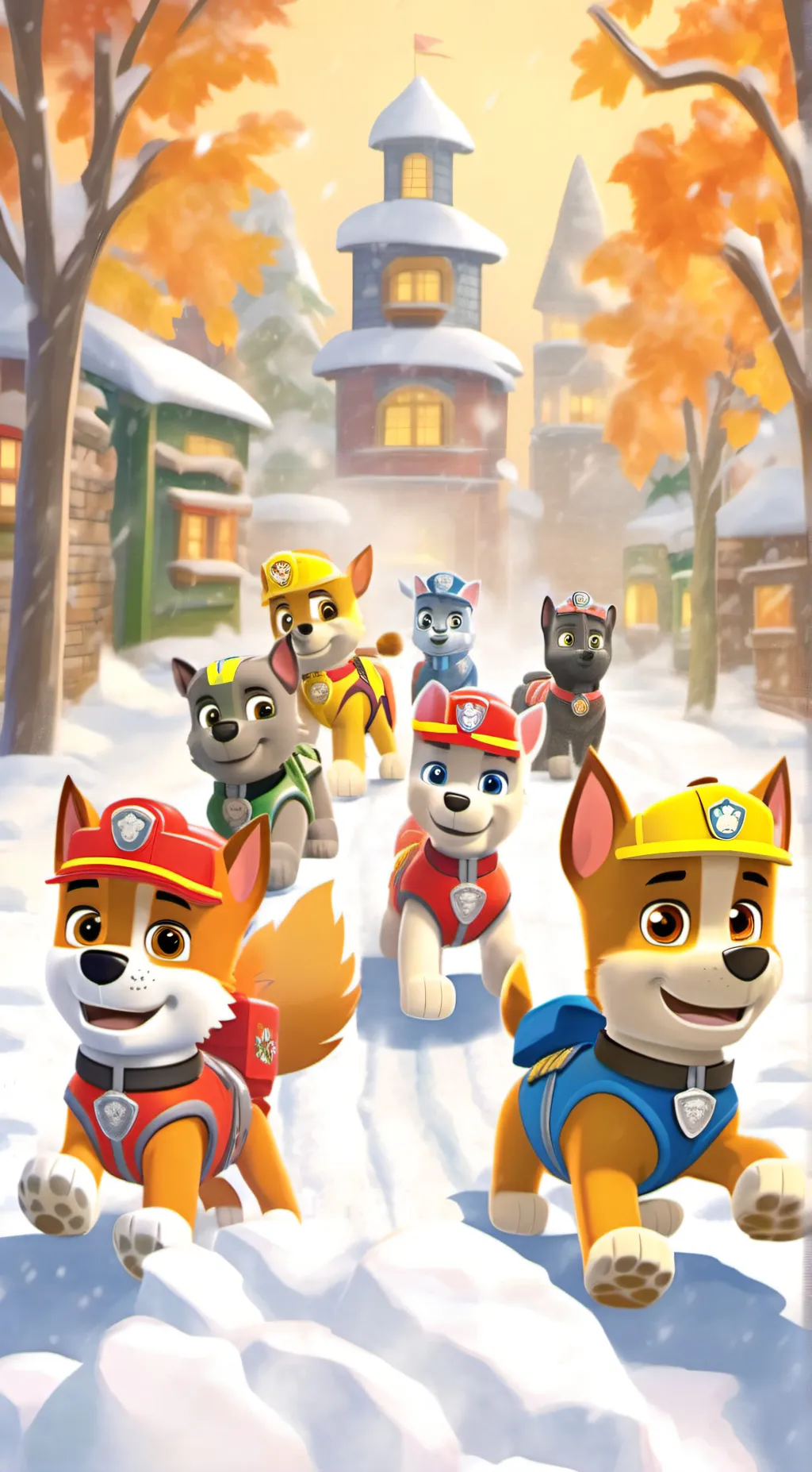 ai character: Paw Patrol RO 2 background