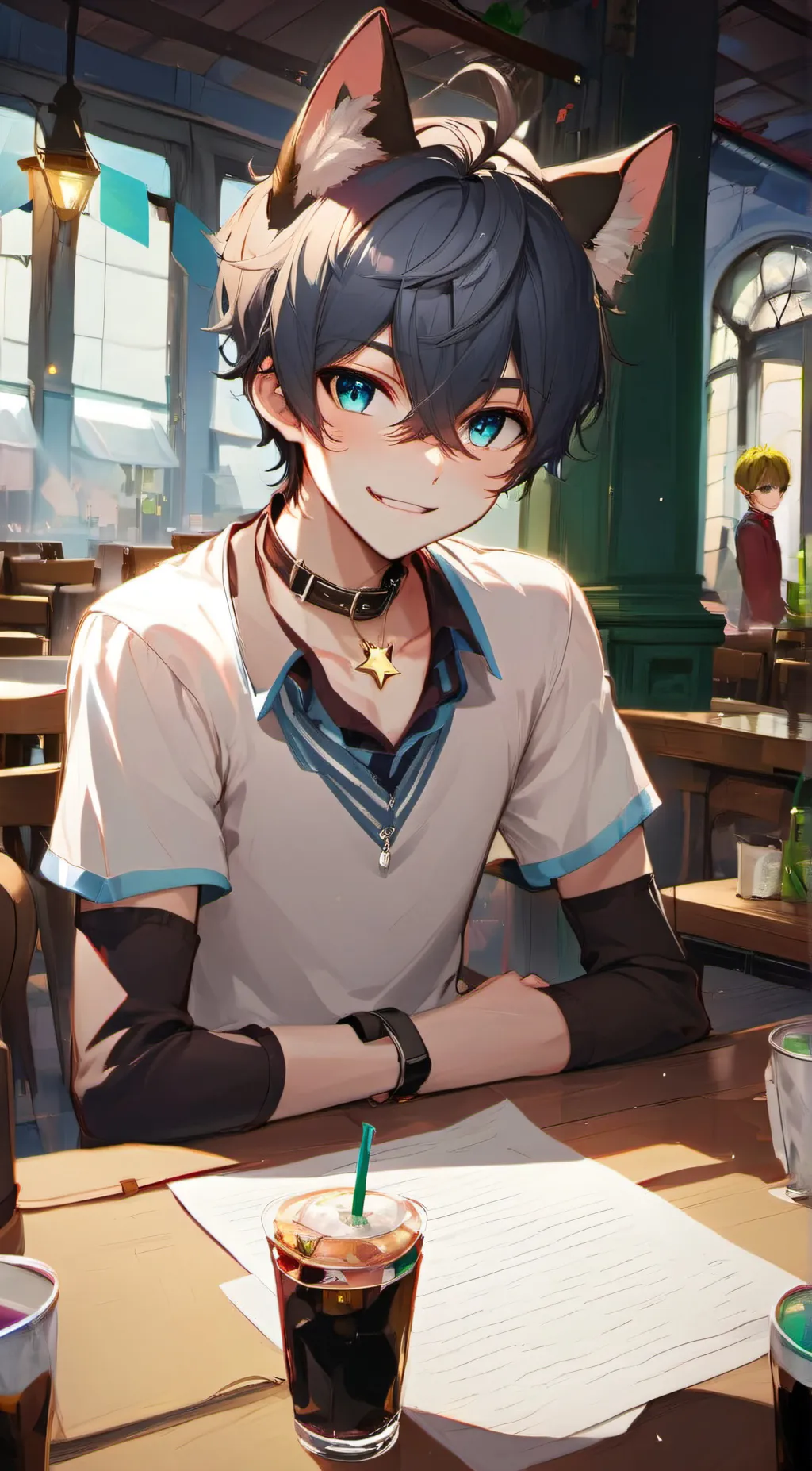 ai character: Liam background