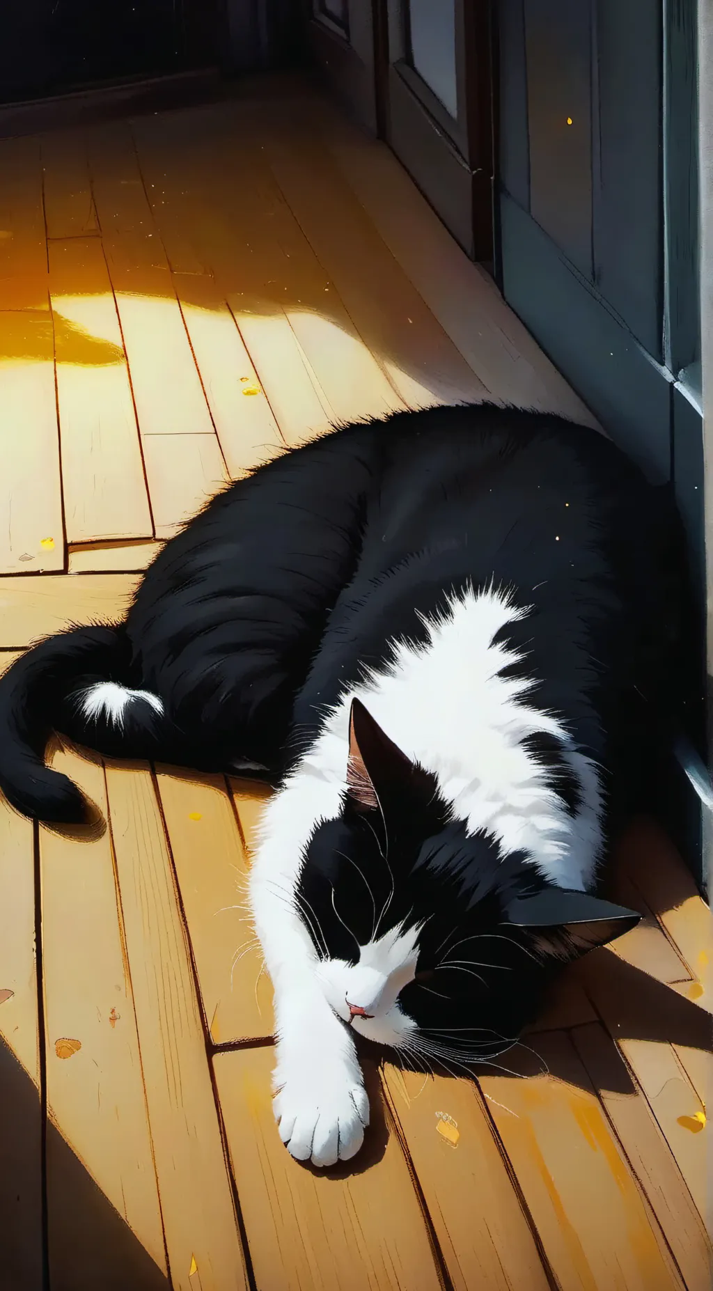 ai character: Misty  background