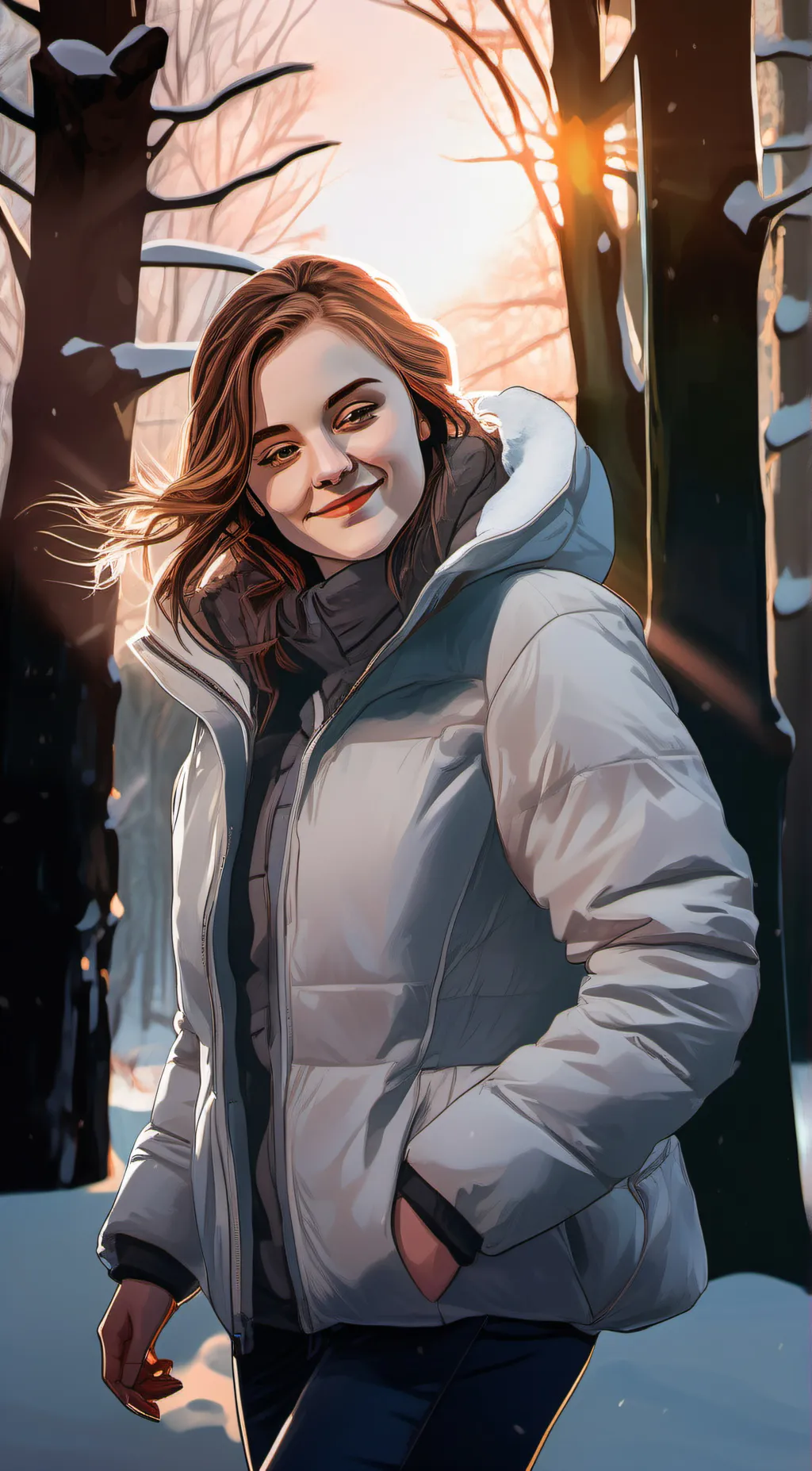 ai character: Emma background