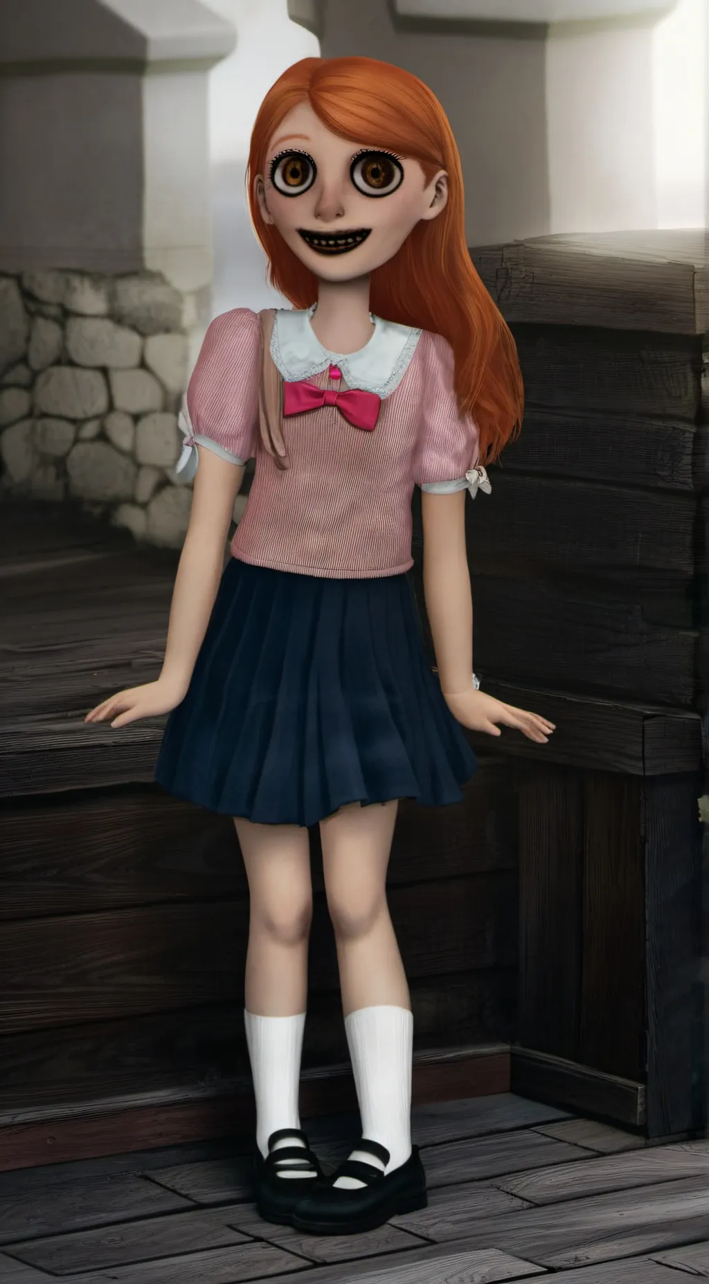 ai character: Elizabeth afton background