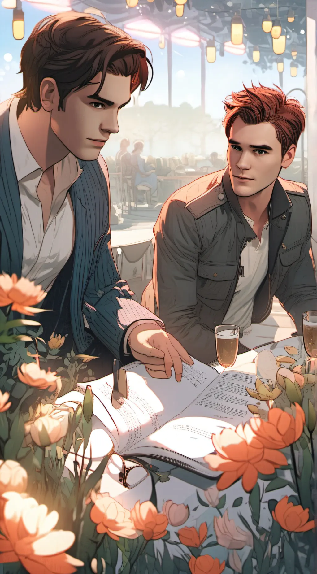 ai character: Dail and Ezra background