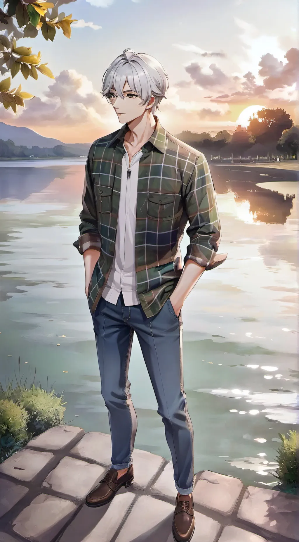 ai character: Aiden background
