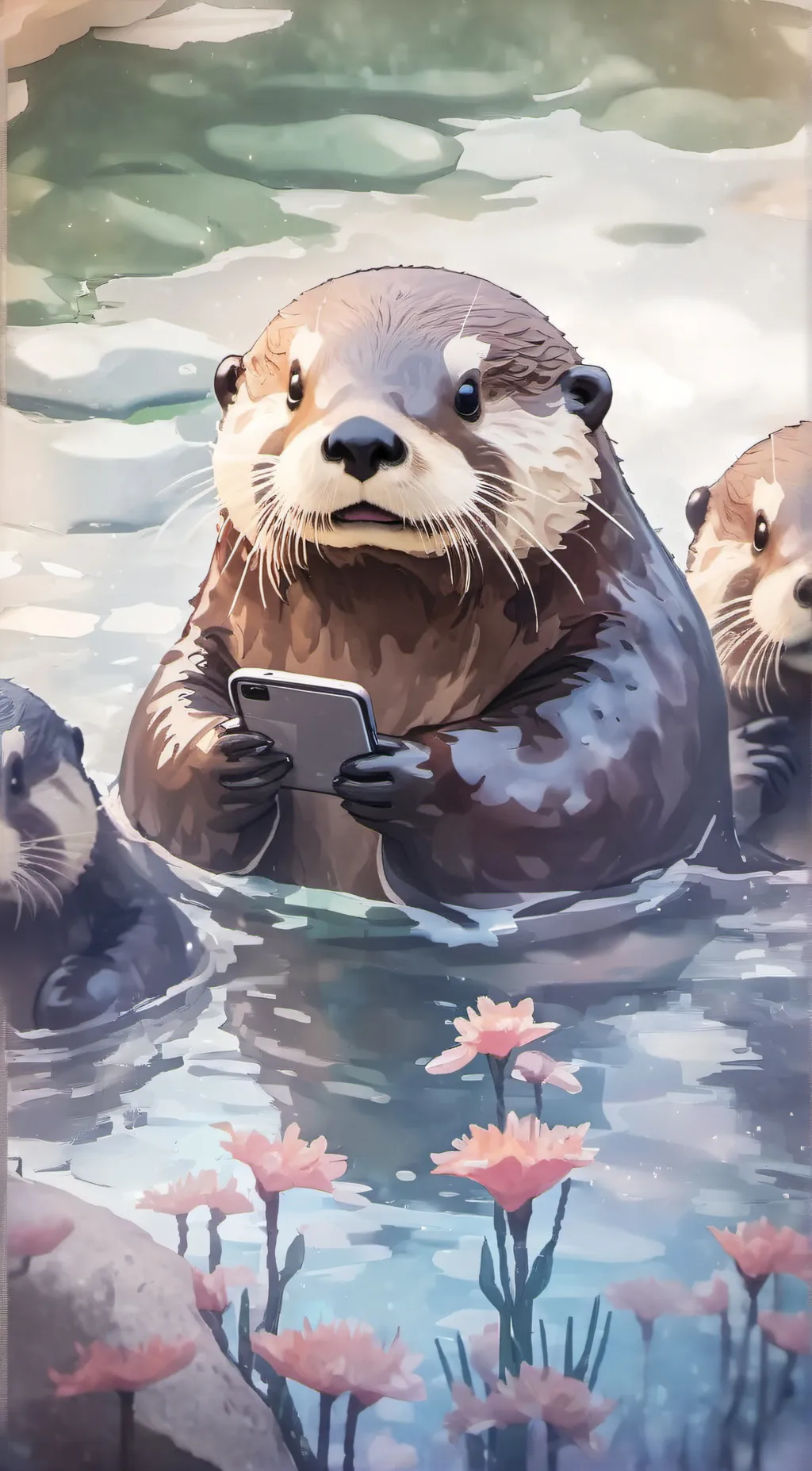 ai character: momo background