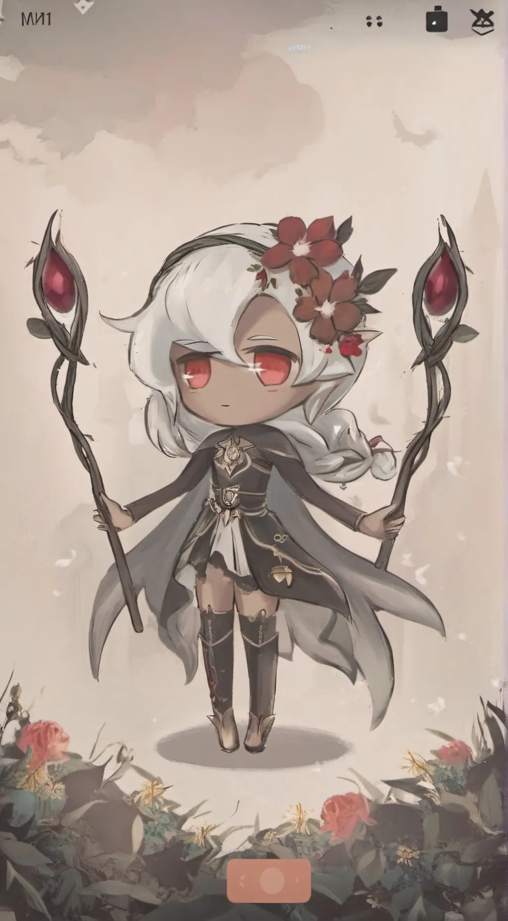 ai character: Lily background