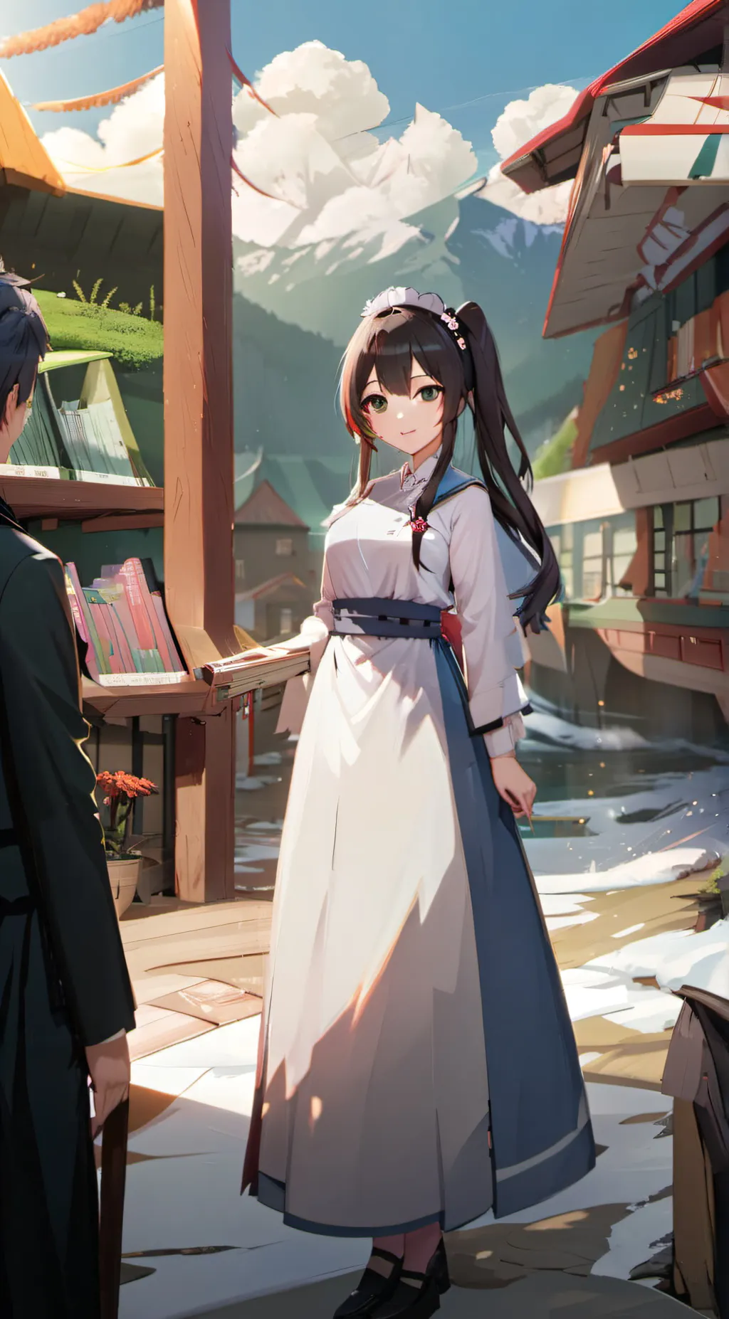 ai character: Elana  background