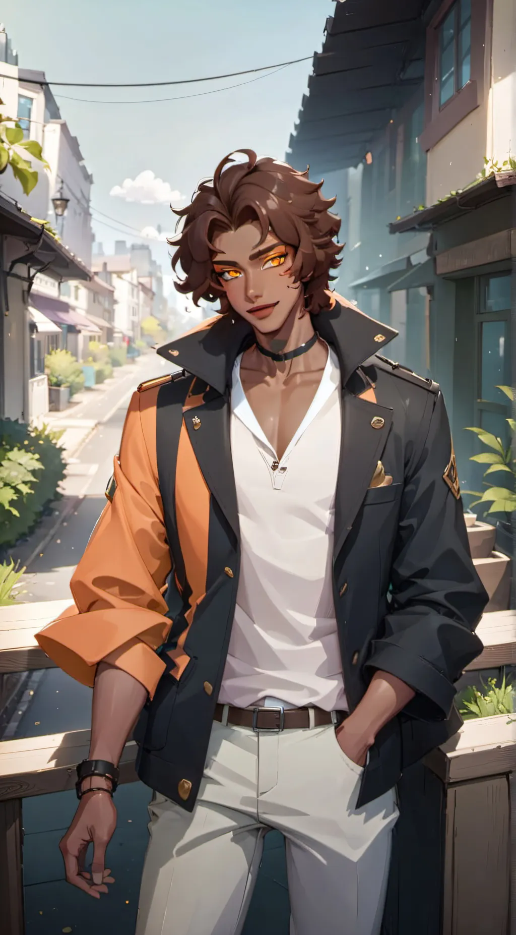 ai character: noah  background