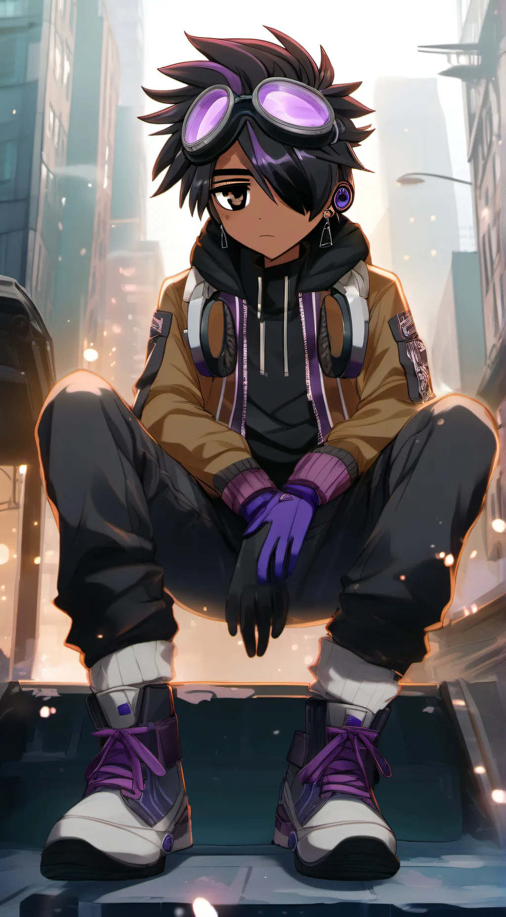 ai character: A New Generation  background