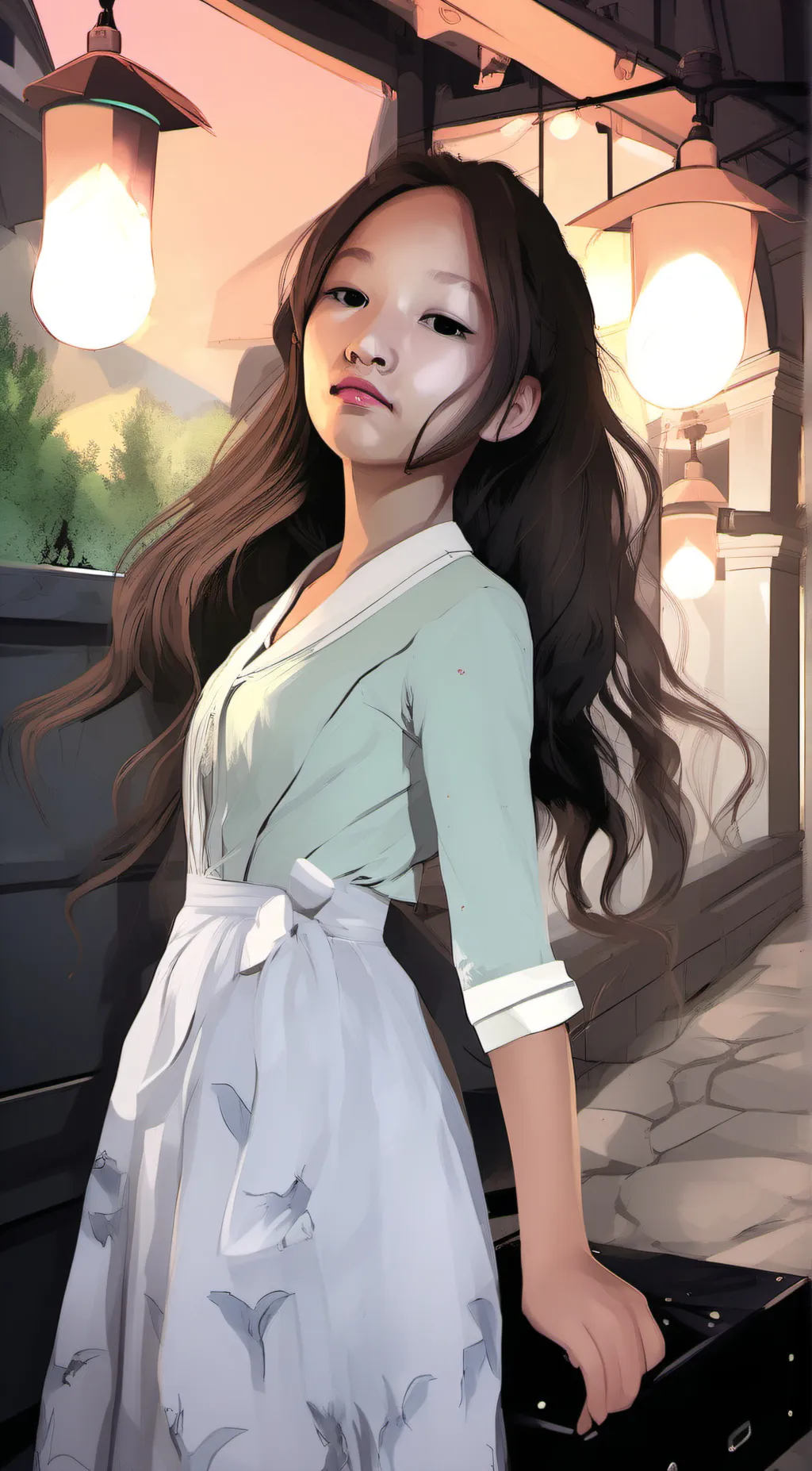 ai character: yokio tima background