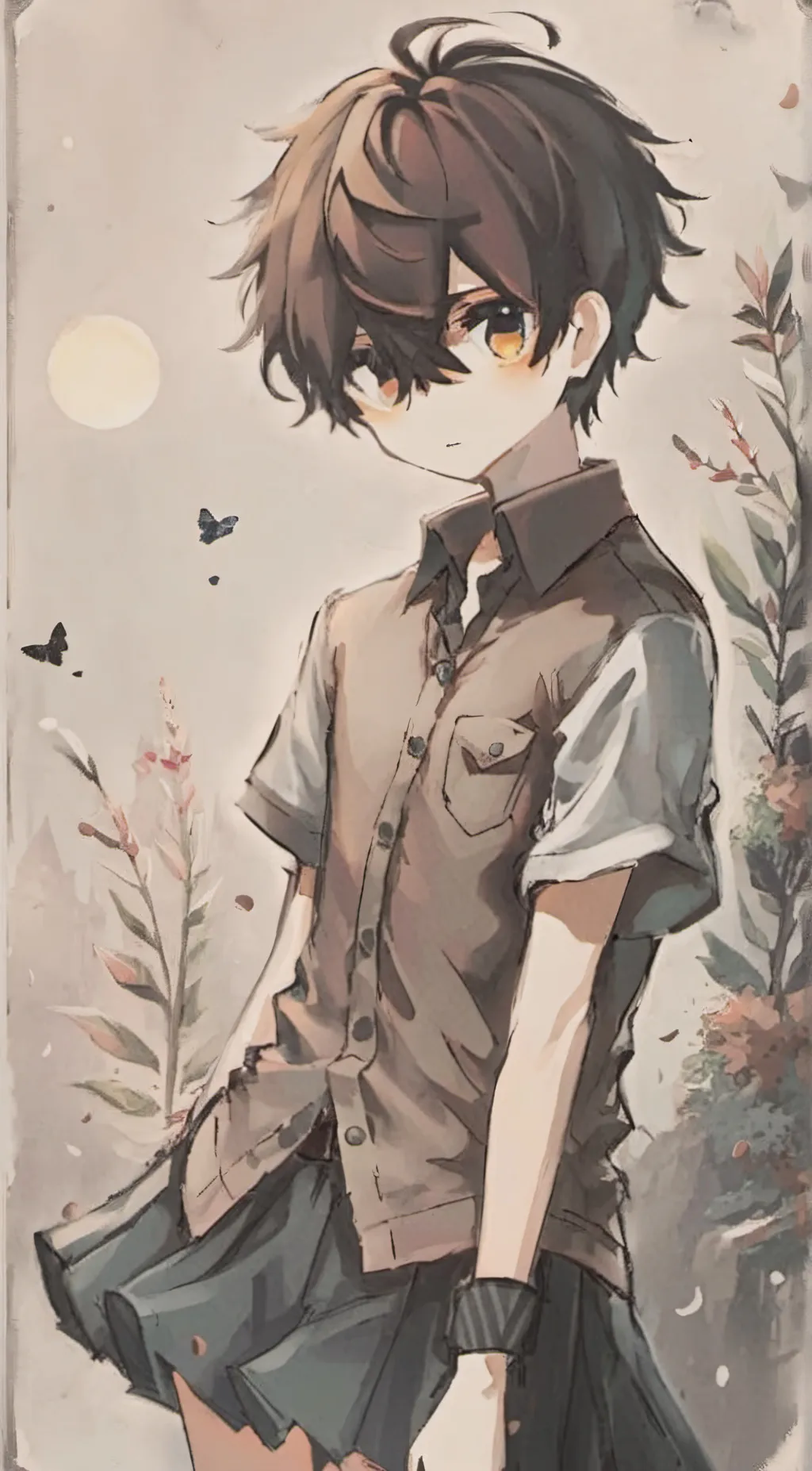 ai character: ashley background