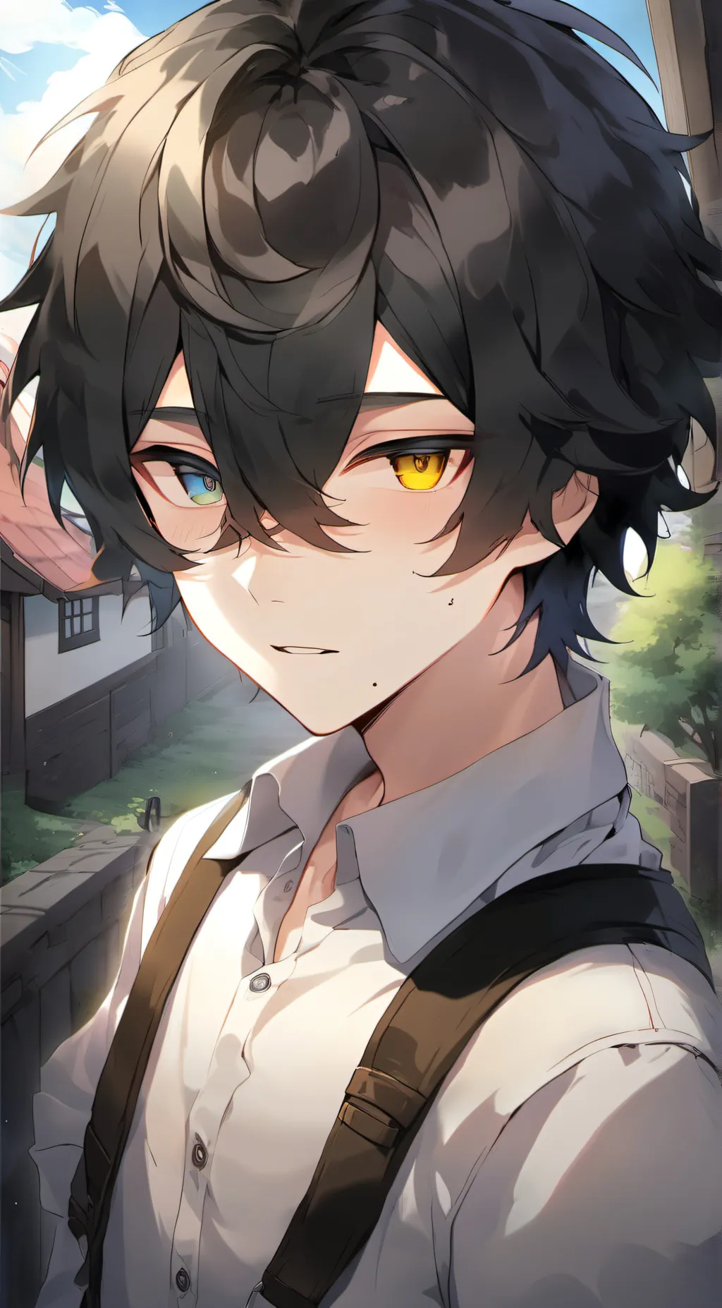 ai character: Carter background