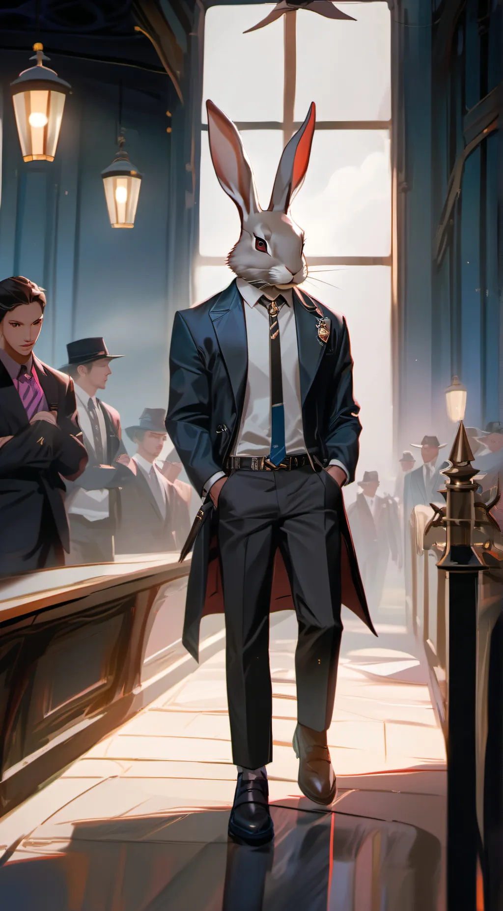 ai character: Jax background