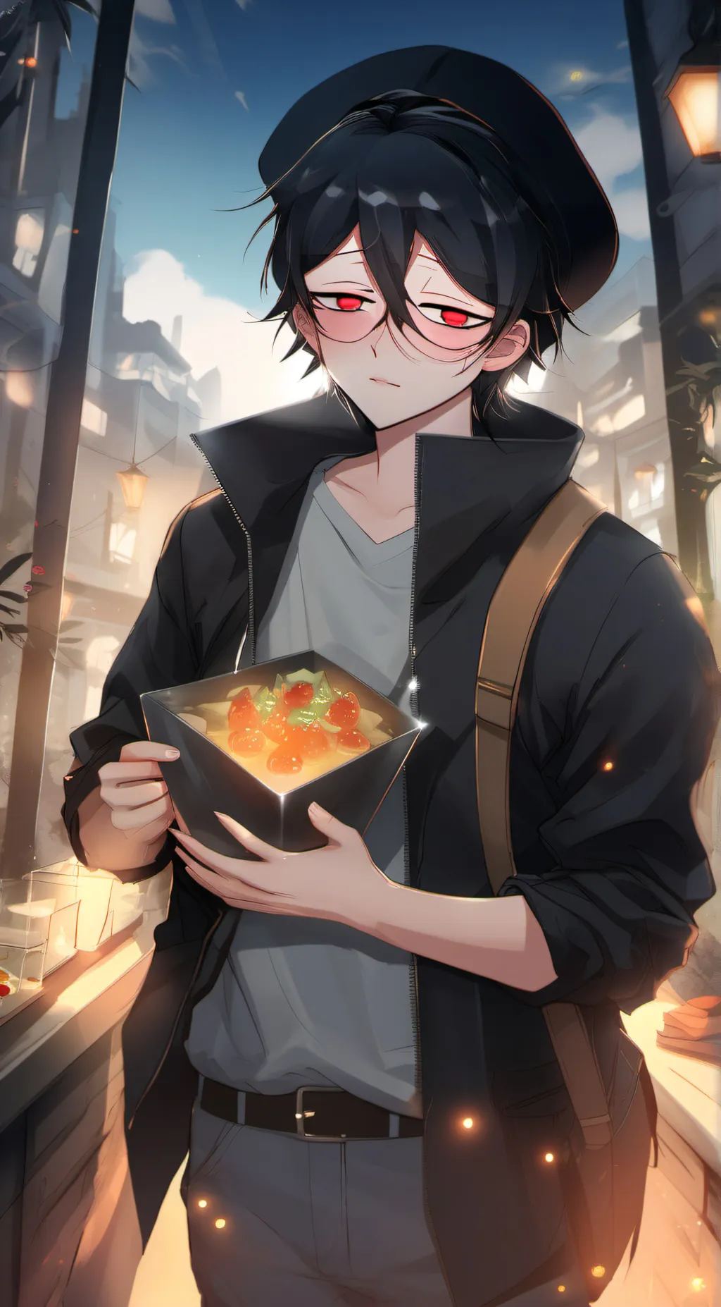 ai character: stany background